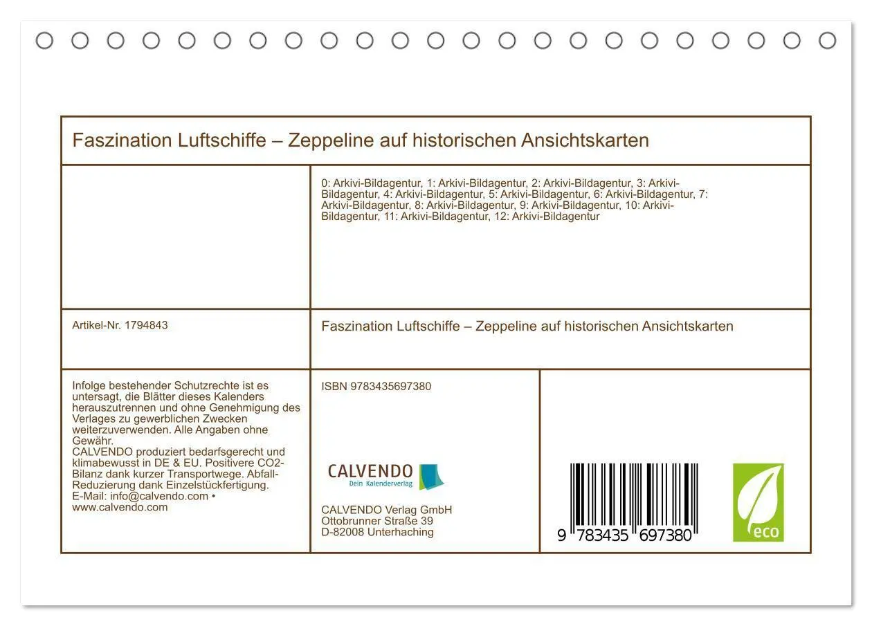 Bild: 9783435697380 | Faszination Luftschiffe - Zeppeline auf historischen Ansichtskarten...
