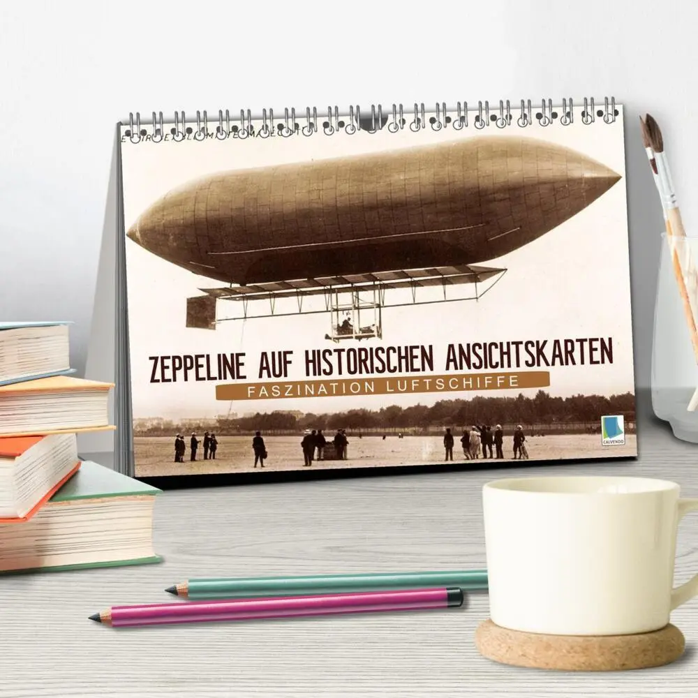 Bild: 9783435697380 | Faszination Luftschiffe - Zeppeline auf historischen Ansichtskarten...