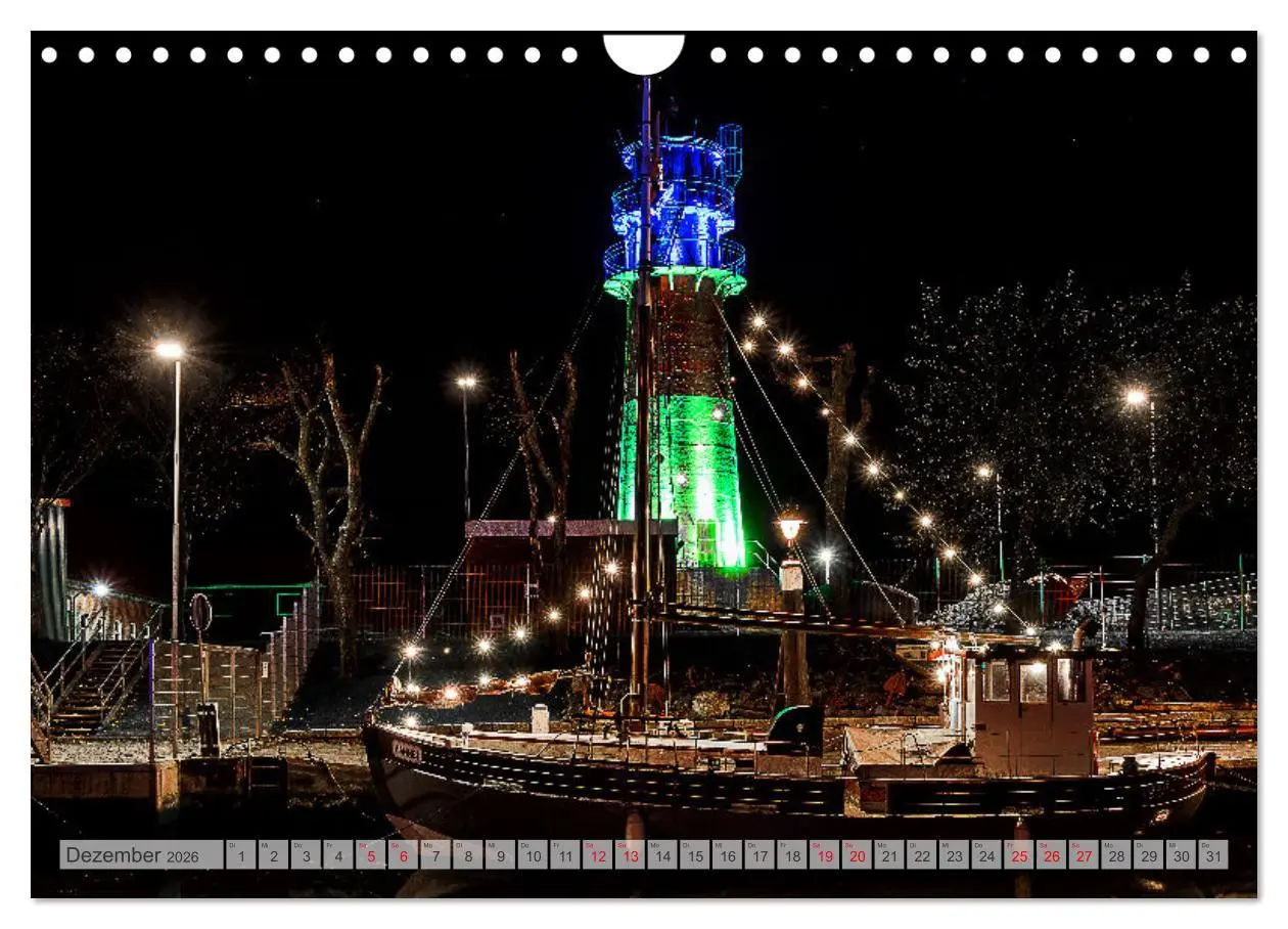 Bild: 9783457307380 | Seebad Büsum (Wandkalender 2026 DIN A4 quer), CALVENDO Monatskalender