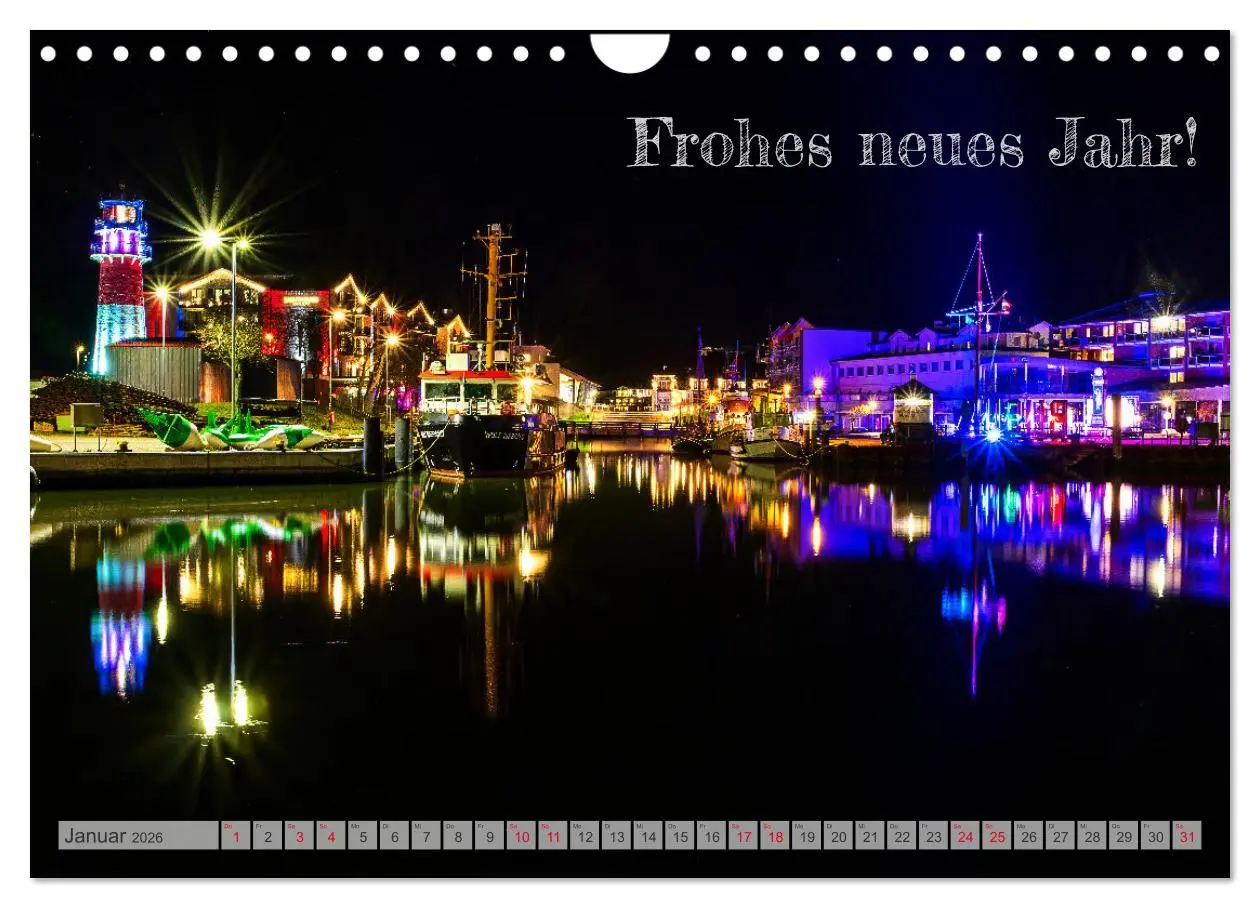 Bild: 9783457307380 | Seebad Büsum (Wandkalender 2026 DIN A4 quer), CALVENDO Monatskalender