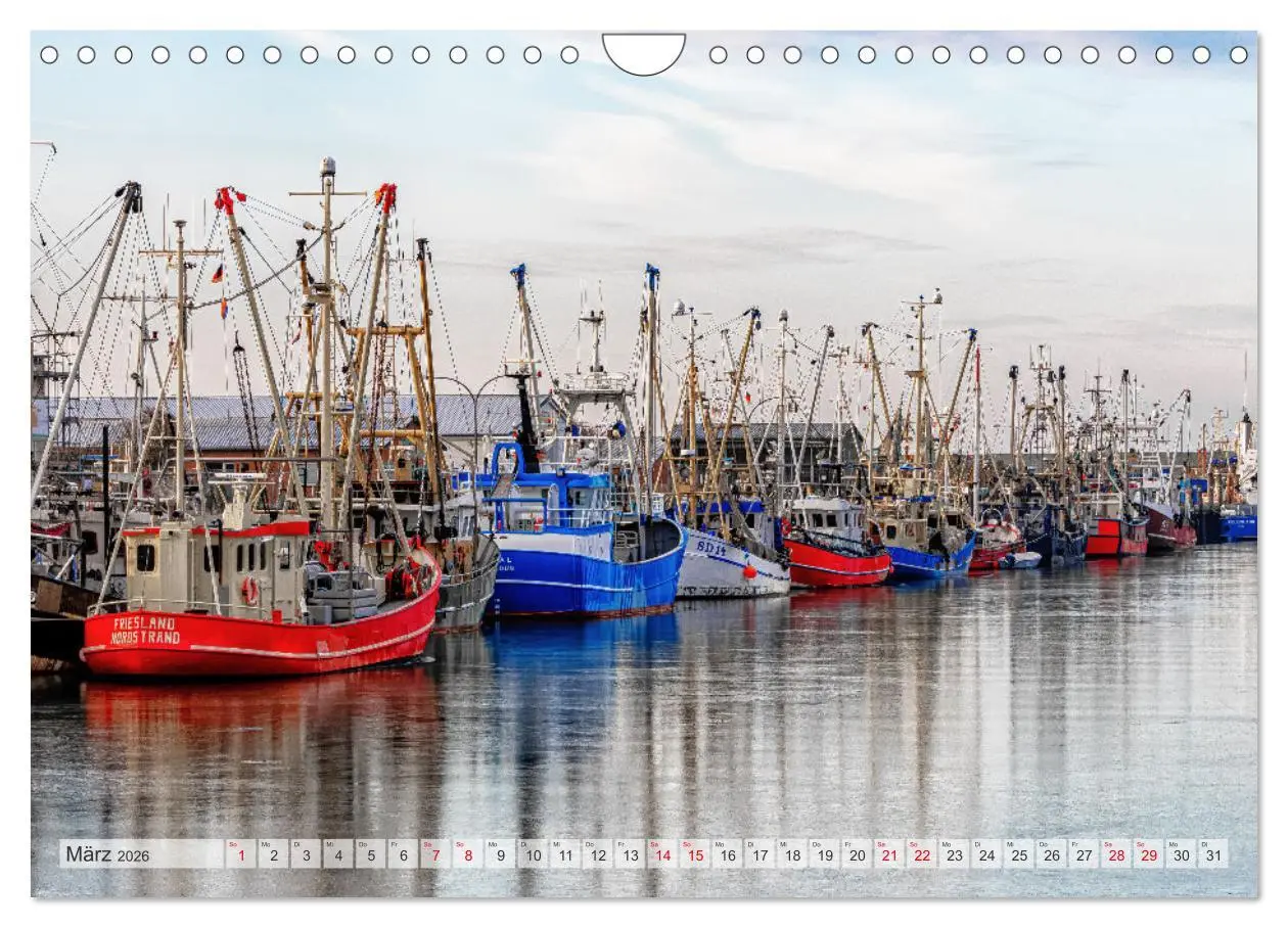 Bild: 9783457307380 | Seebad Büsum (Wandkalender 2026 DIN A4 quer), CALVENDO Monatskalender