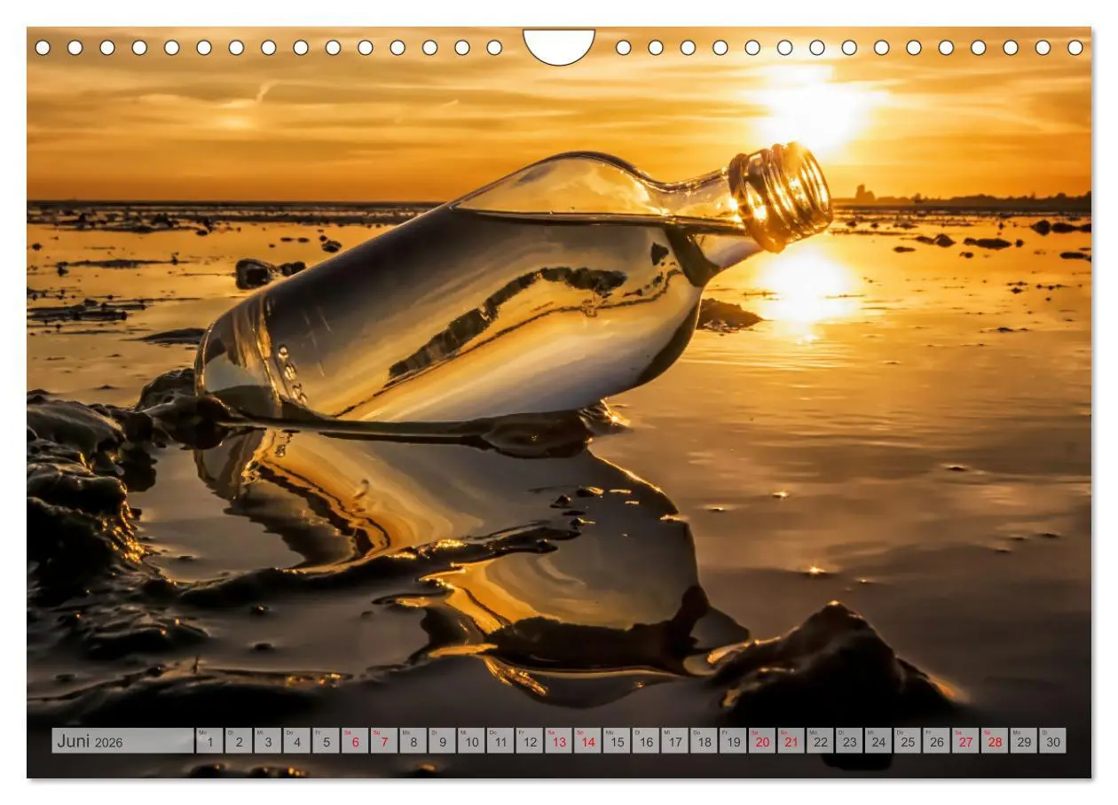 Bild: 9783457307380 | Seebad Büsum (Wandkalender 2026 DIN A4 quer), CALVENDO Monatskalender