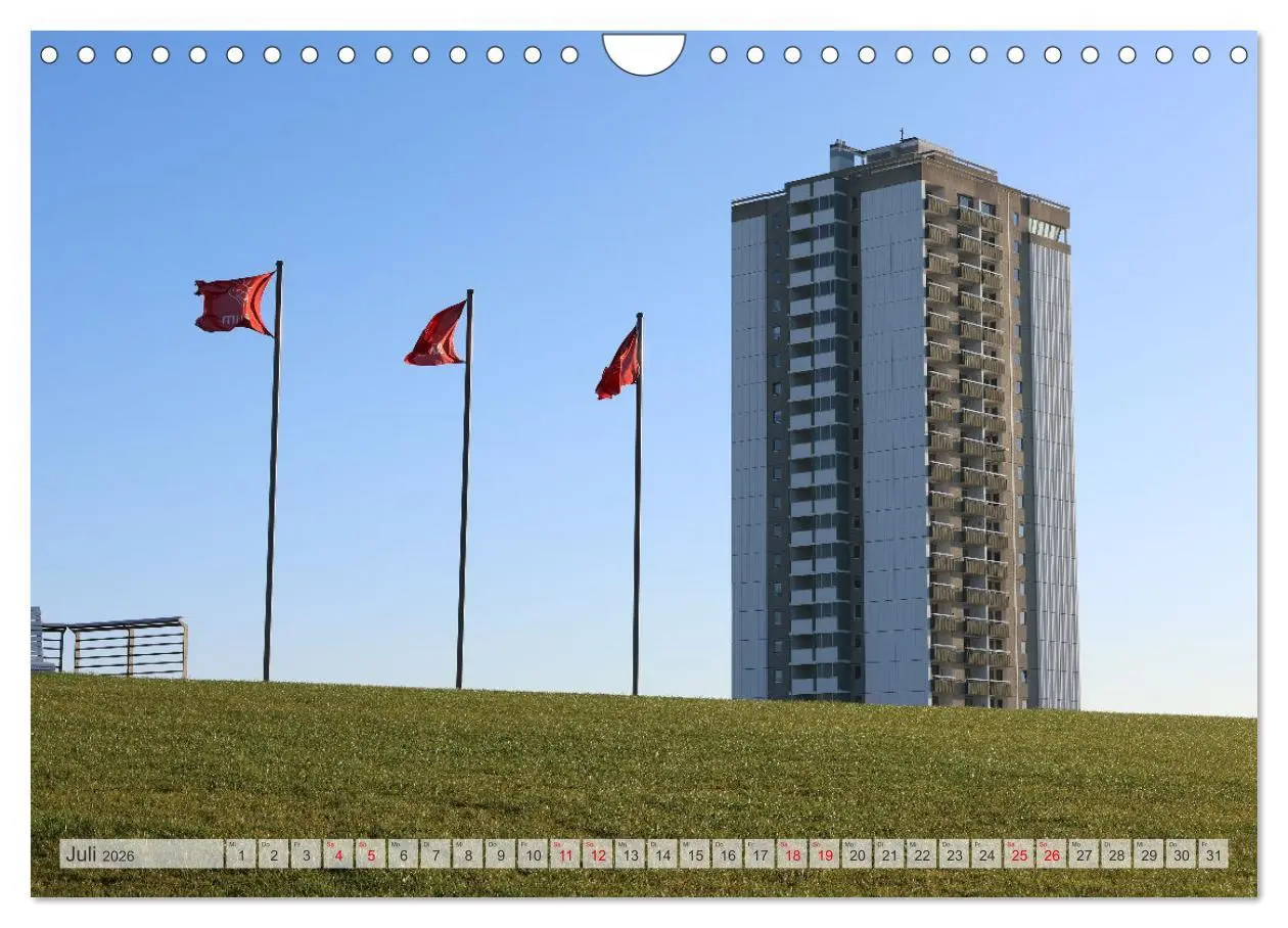 Bild: 9783457307380 | Seebad Büsum (Wandkalender 2026 DIN A4 quer), CALVENDO Monatskalender