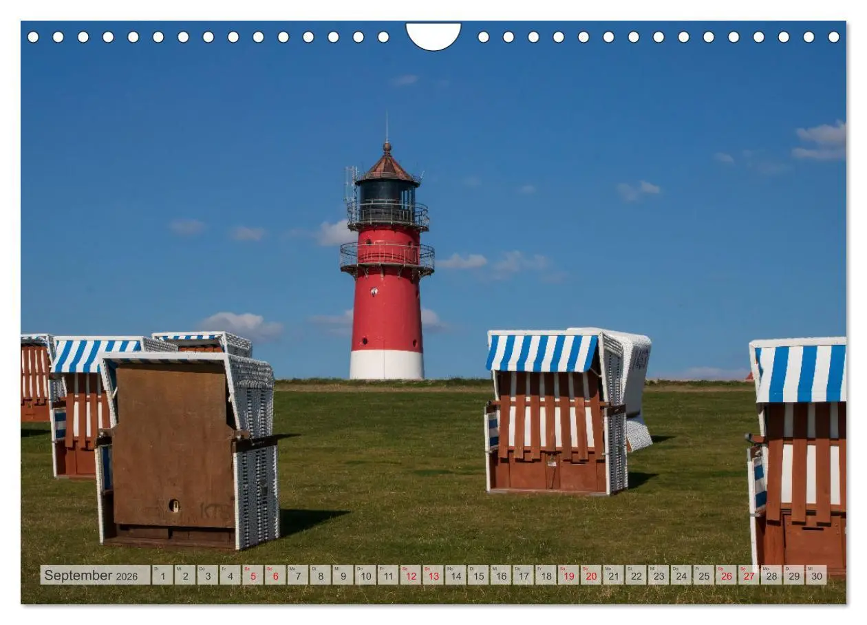 Bild: 9783457307380 | Seebad Büsum (Wandkalender 2026 DIN A4 quer), CALVENDO Monatskalender