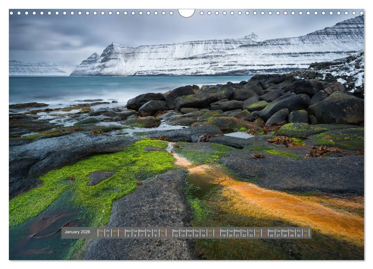 Bild: 9783516567380 | Spectacular beauty - Faroe Islands (Wall Calendar 2026 DIN A3...