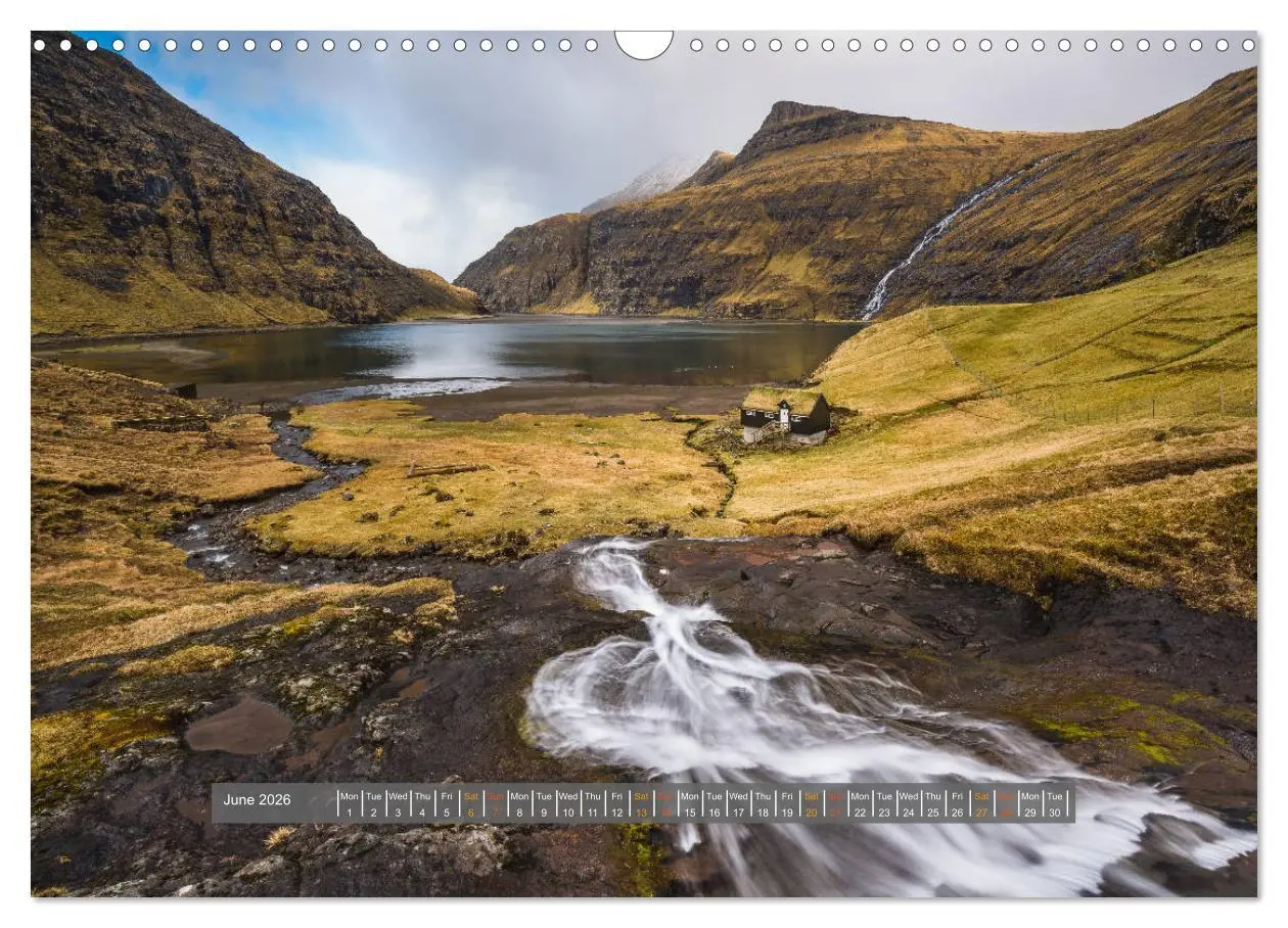 Bild: 9783516567380 | Spectacular beauty - Faroe Islands (Wall Calendar 2026 DIN A3...