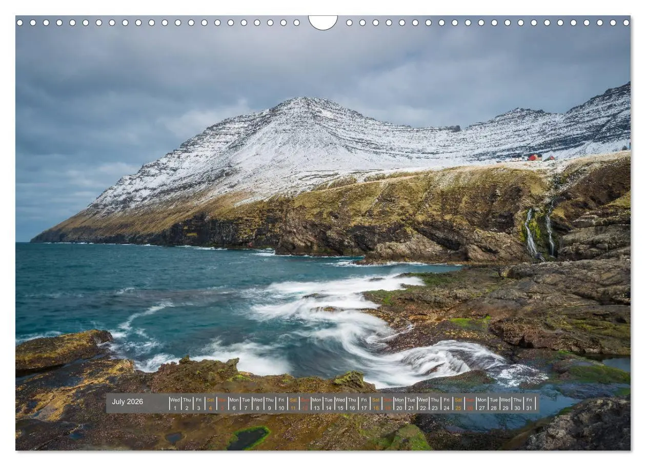 Bild: 9783516567380 | Spectacular beauty - Faroe Islands (Wall Calendar 2026 DIN A3...