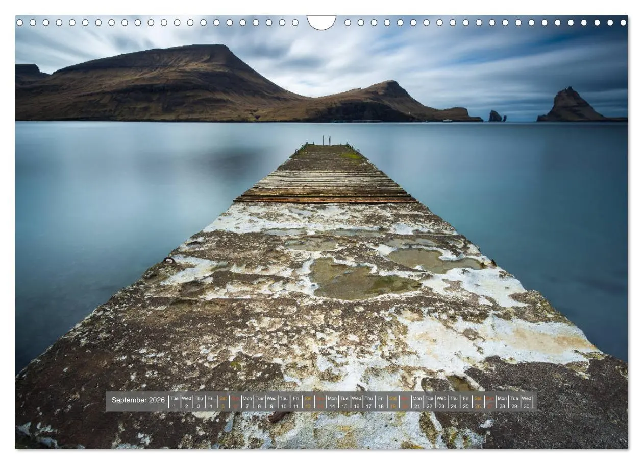 Bild: 9783516567380 | Spectacular beauty - Faroe Islands (Wall Calendar 2026 DIN A3...