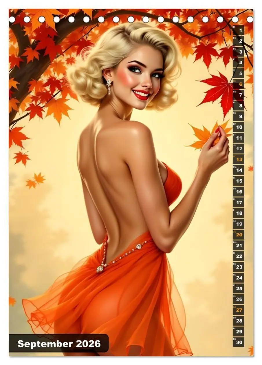 Bild: 9783516707380 | Schöne Zeiten - Schöne Frauen (Tischkalender 2026 DIN A5 hoch),...