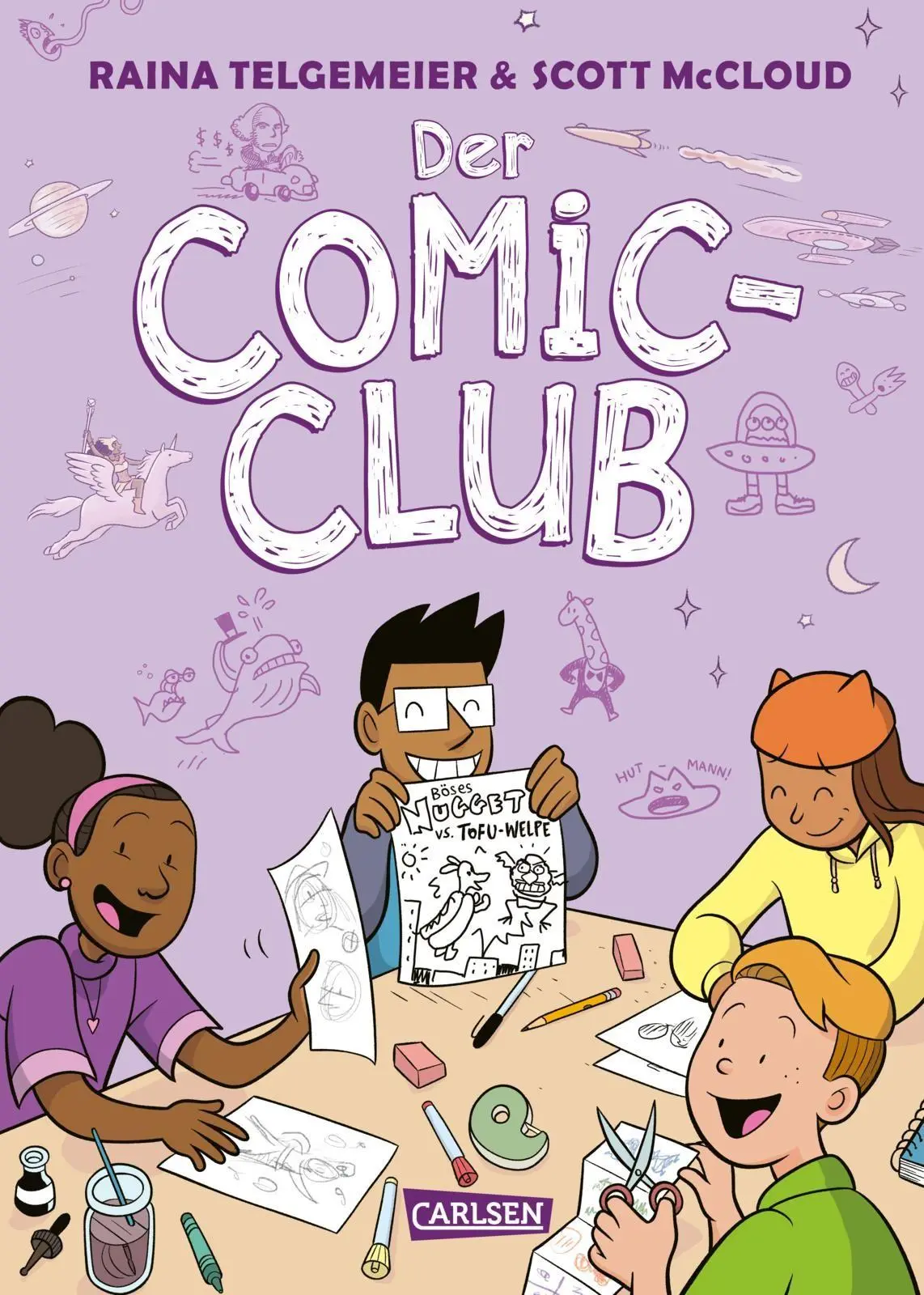 Cover: 9783551807380 | Der Comic-Club | Witziger Schul-Comic für Kinder ab 8 Jahren | Mccloud