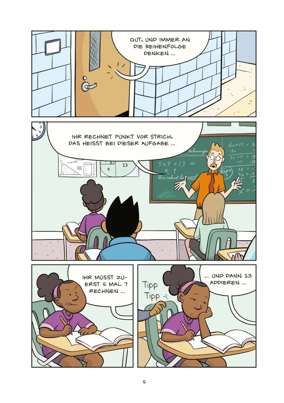 Bild: 9783551807380 | Der Comic-Club | Witziger Schul-Comic für Kinder ab 8 Jahren | Mccloud