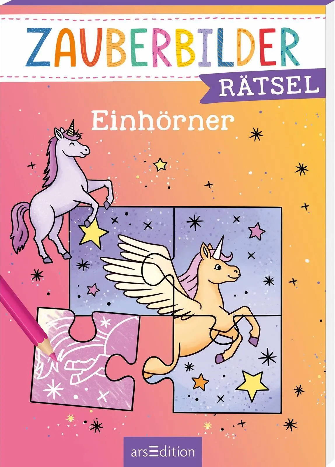 Cover: 9783845867380 | Zauberbilder-Rätsel - Einhörner | Marie Zippel | Taschenbuch | 80 S.