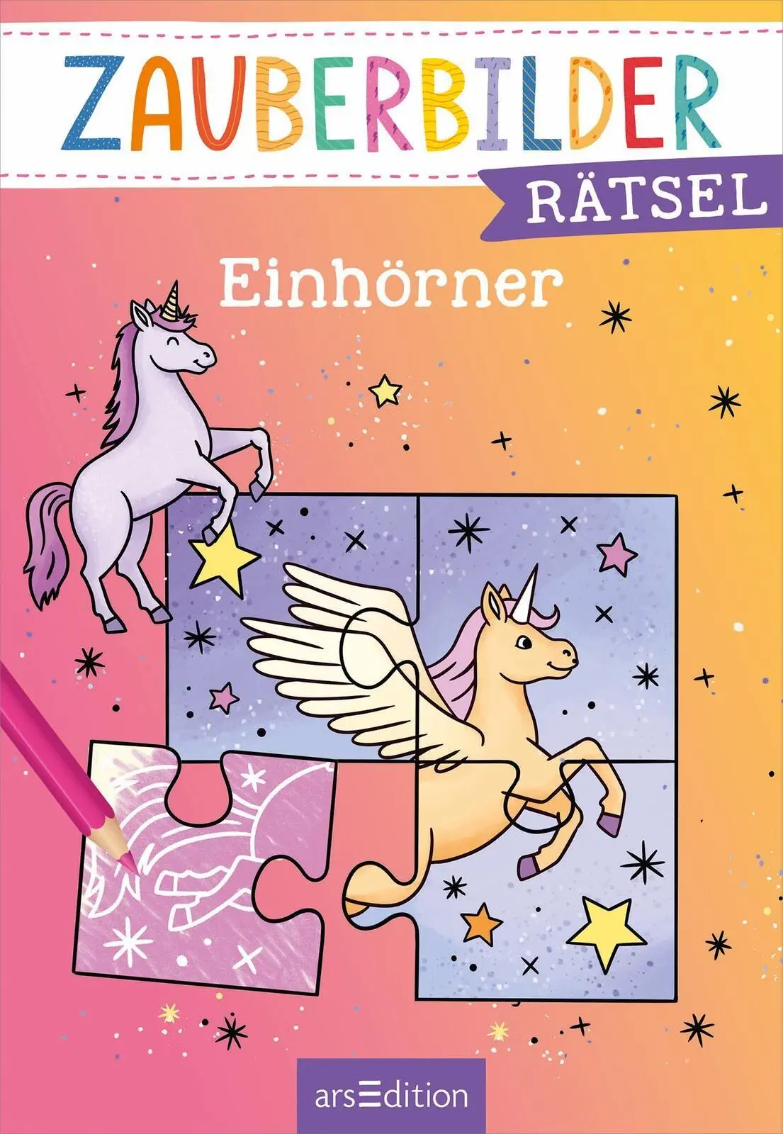 Bild: 9783845867380 | Zauberbilder-Rätsel - Einhörner | Marie Zippel | Taschenbuch | 80 S.