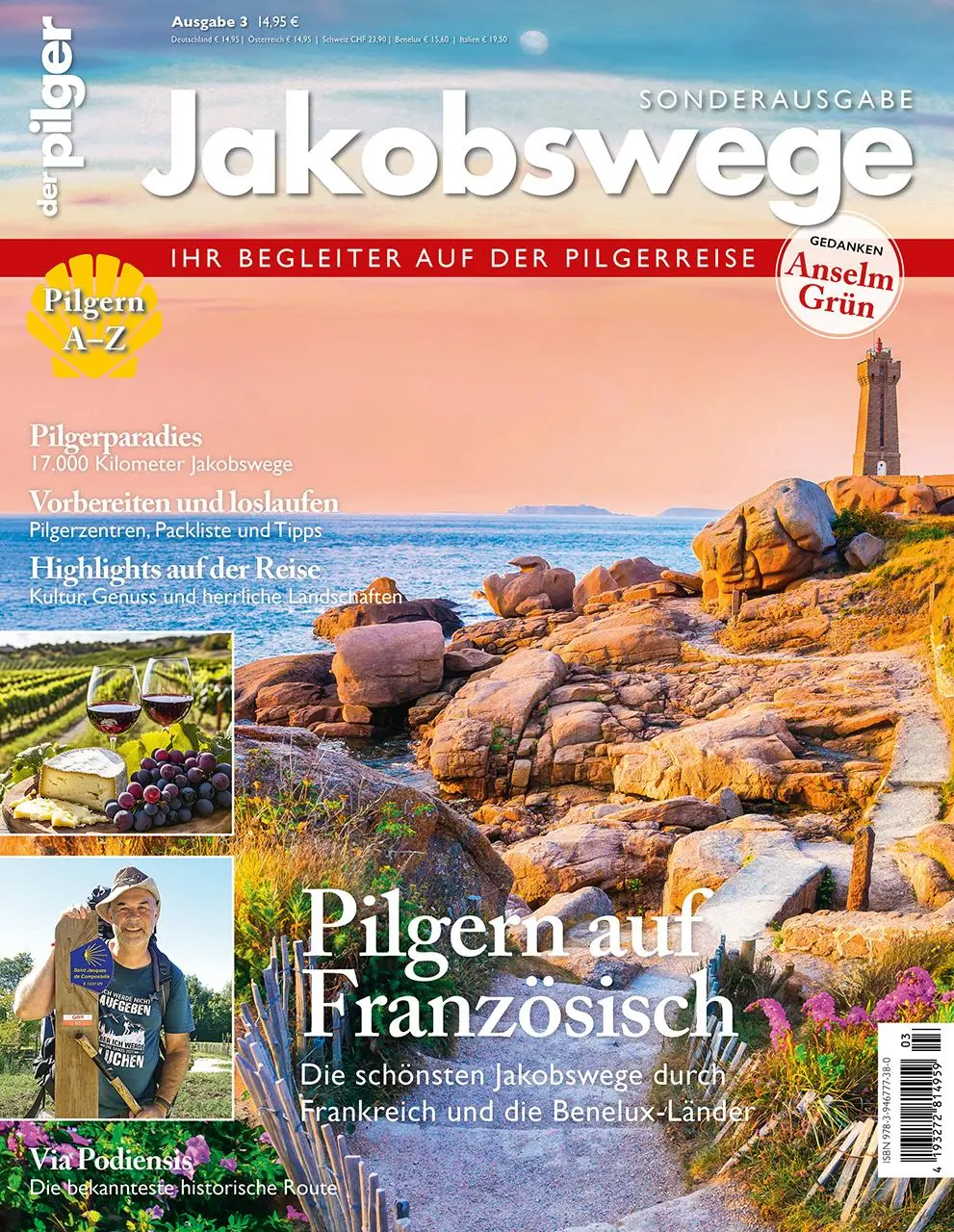 Cover: 9783946777380 | Jakobswege - Pilgern auf Französisch | Leben" | Taschenbuch | 144 S.