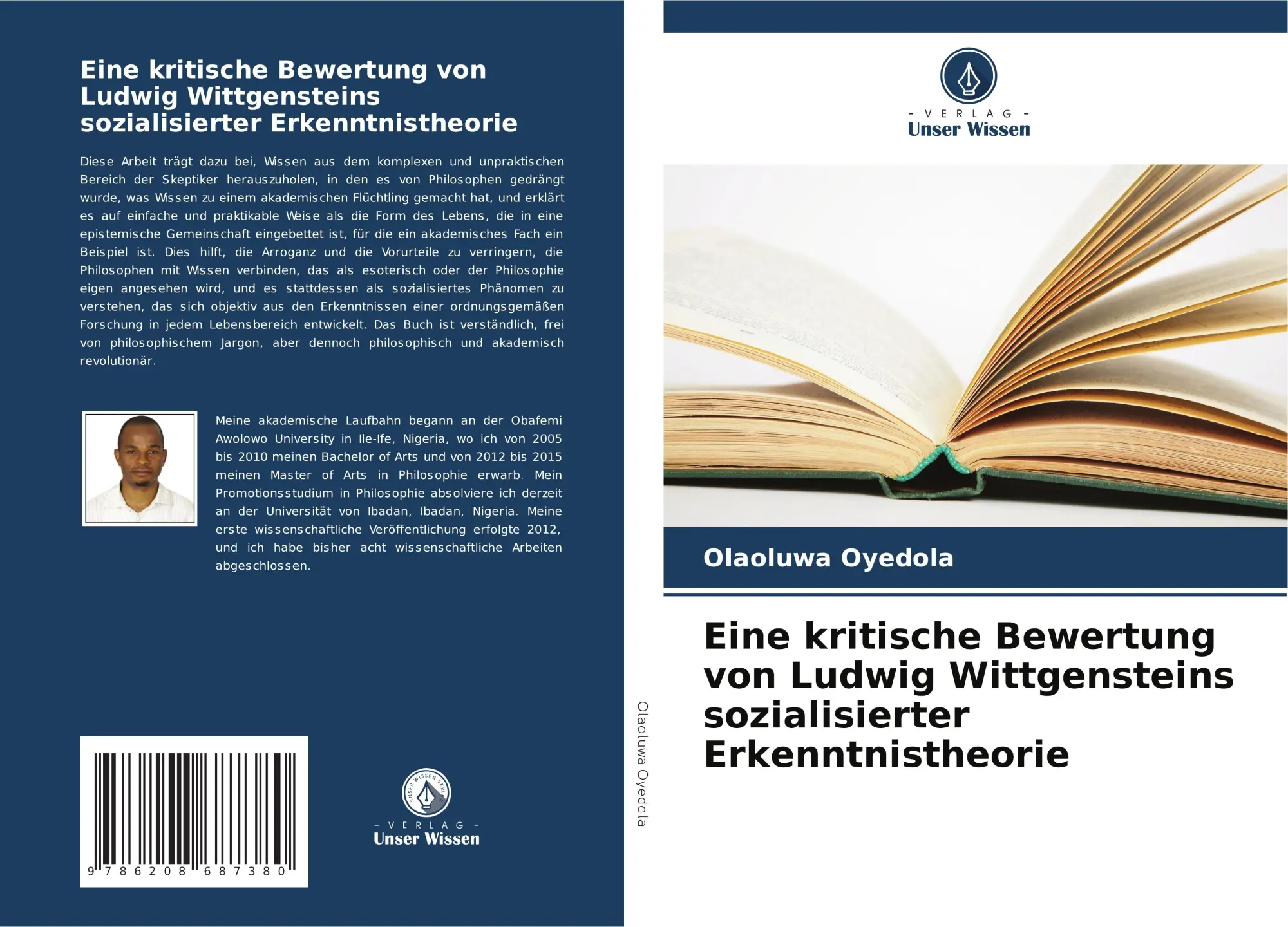 Cover: 9786208687380 | Eine kritische Bewertung von Ludwig Wittgensteins sozialisierter...