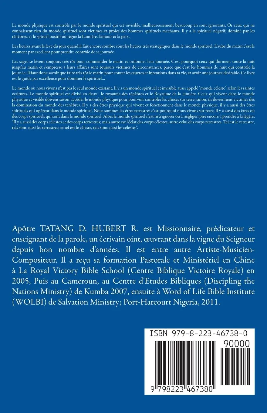 Rückseite: 9798223467380 | Acceder &amp; Dominer Dans le Monde Spirituel | Tatang D. Hubert R. | Buch