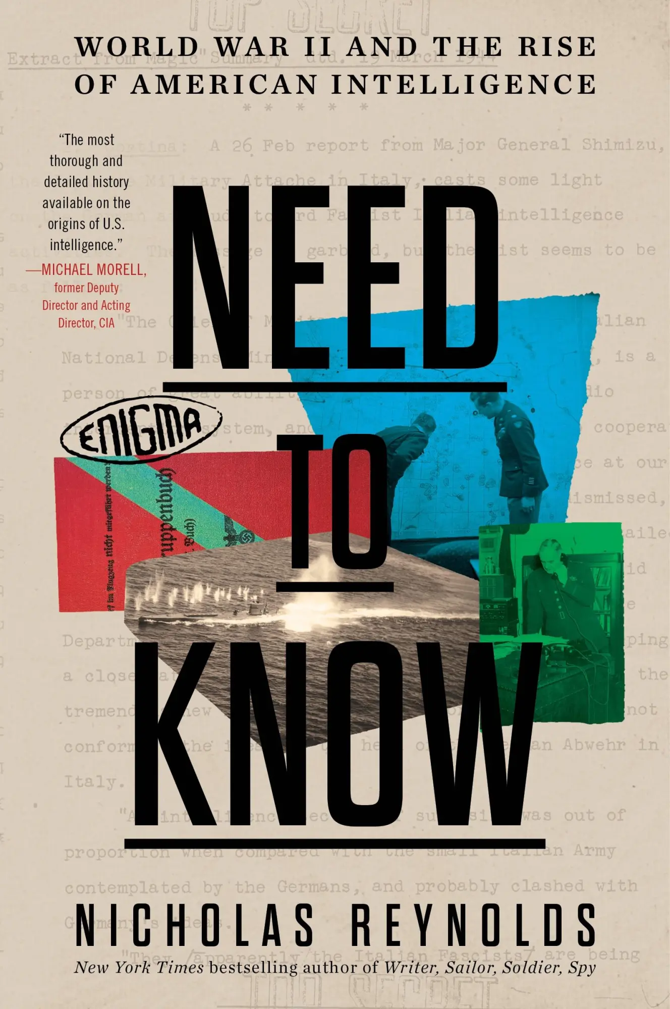 Cover: 9780062967480 | Need to Know | World War II and the Rise of American Intelligence