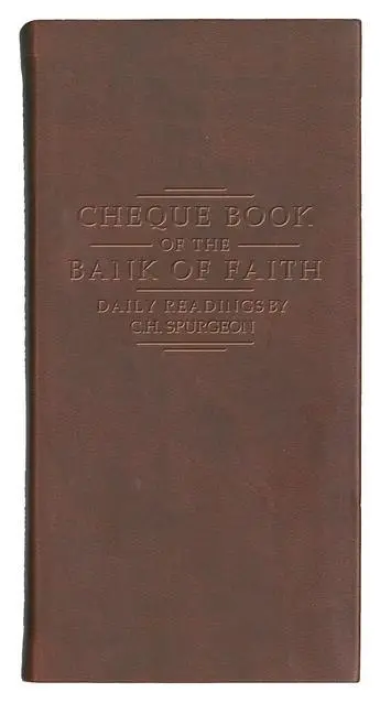Cover: 9781845507480 | Chequebook of the Bank of Faith - Burgundy | C. H. Spurgeon | Buch