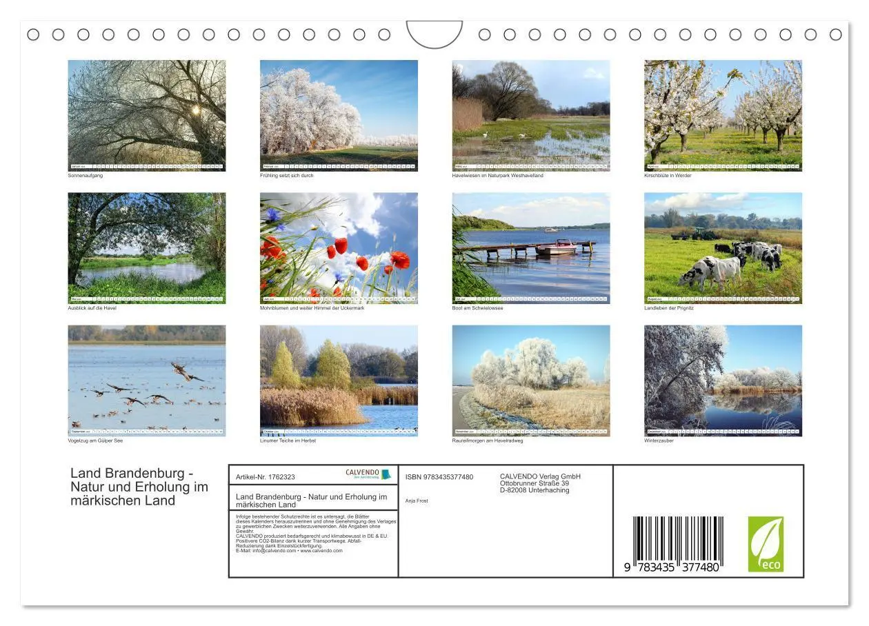 Bild: 9783435377480 | Land Brandenburg - Natur und Erholung im märkischen Land...