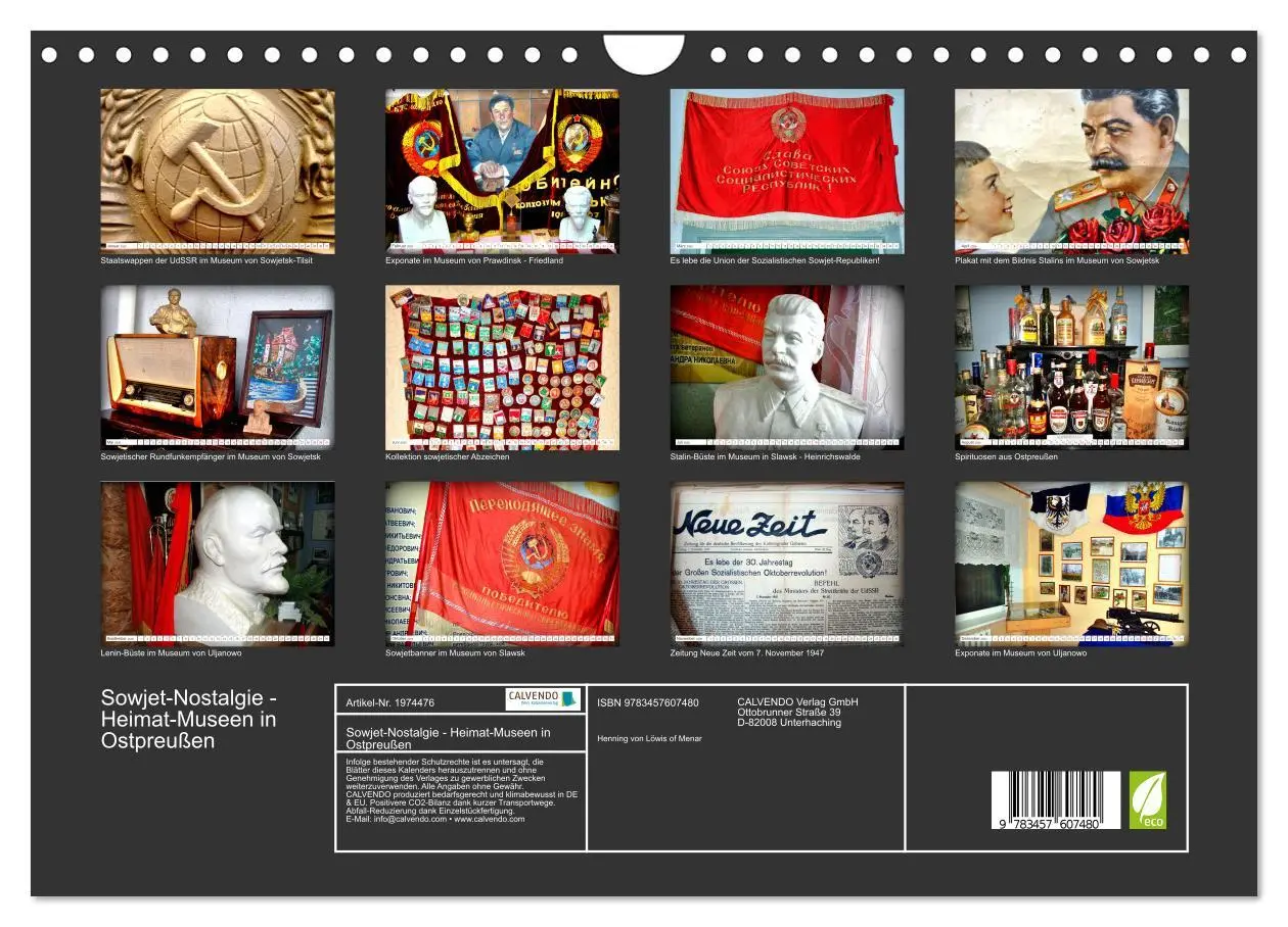 Bild: 9783457607480 | Sowjet-Nostalgie - Heimat-Museen in Ostpreußen (Wandkalender 2026...