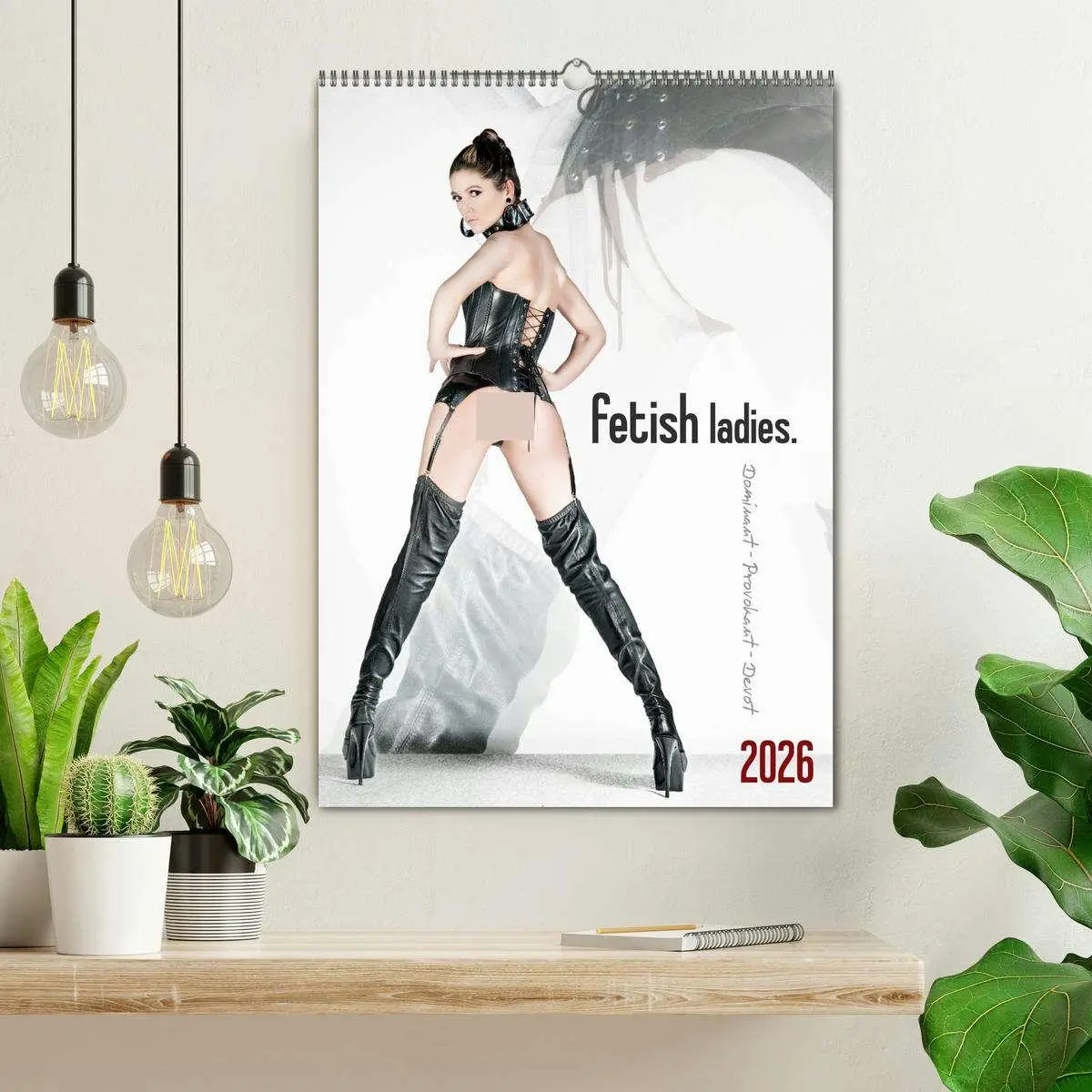 Bild: 9783516487480 | fetish ladies. (Wandkalender 2026 DIN A2 hoch), CALVENDO...