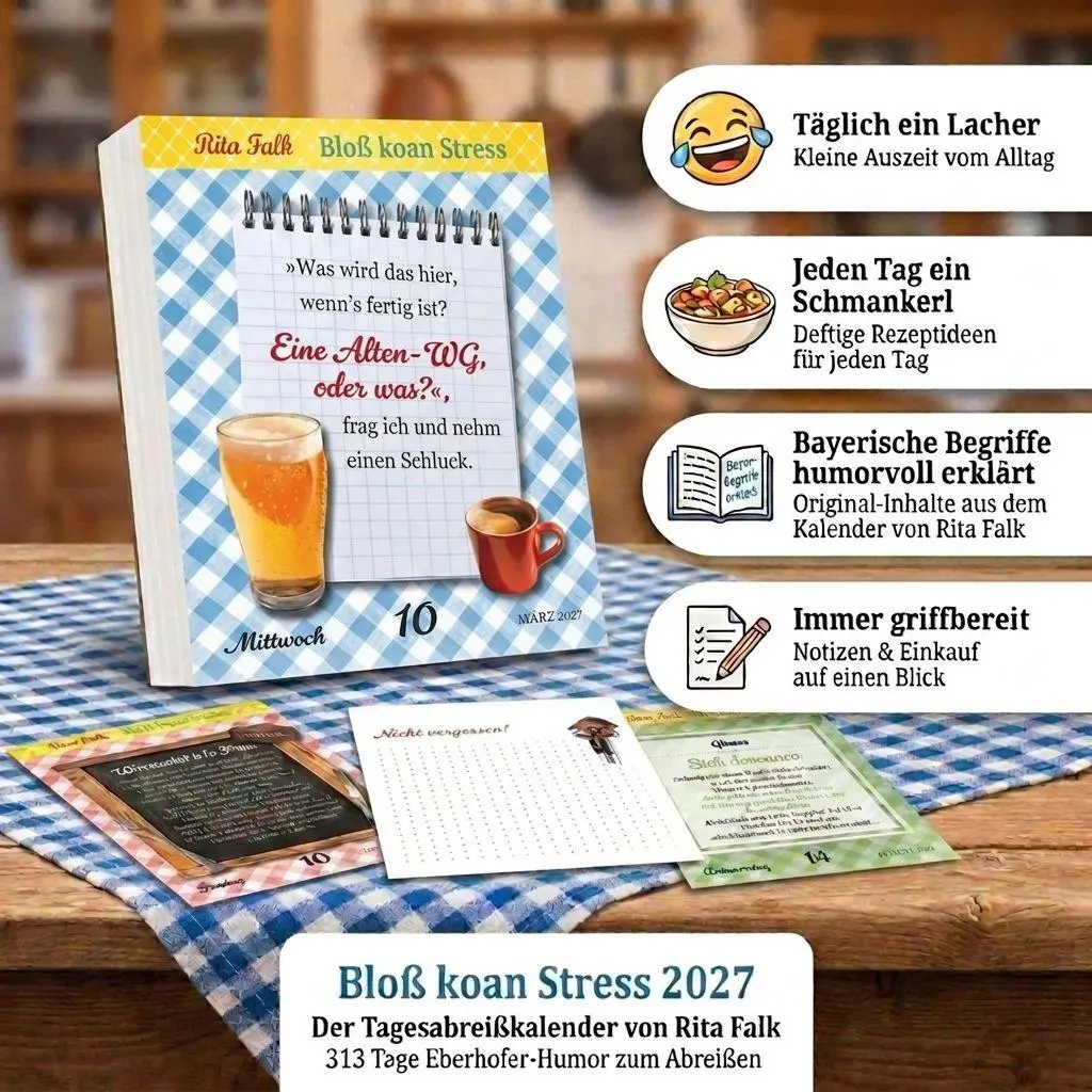 Bild: 4069095017580 | Rita Falk - Bloß koan Stress 2027 | Neumann Verlage GmbH &amp; Co KG