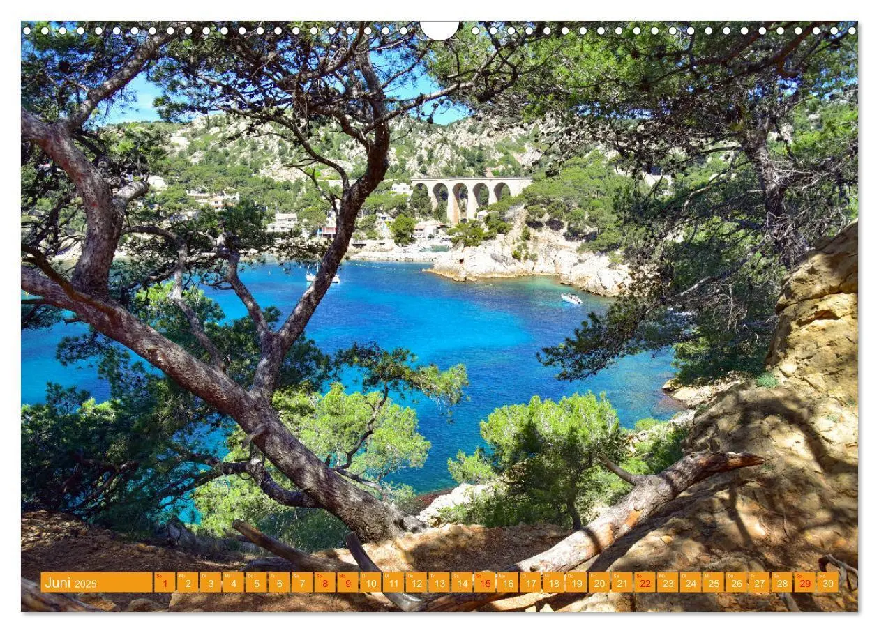 Bild: 9783383967580 | Die Entdeckung der Côte Bleue (Wandkalender 2025 DIN A3 quer),...