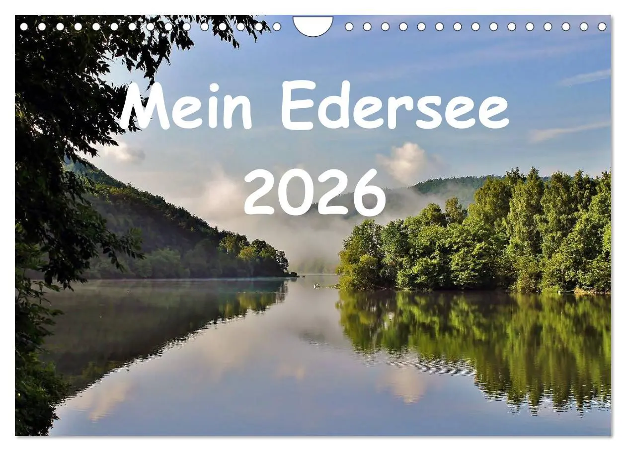 Cover: 9783516167580 | Mein Edersee 2026 (Wandkalender 2026 DIN A4 quer), CALVENDO...