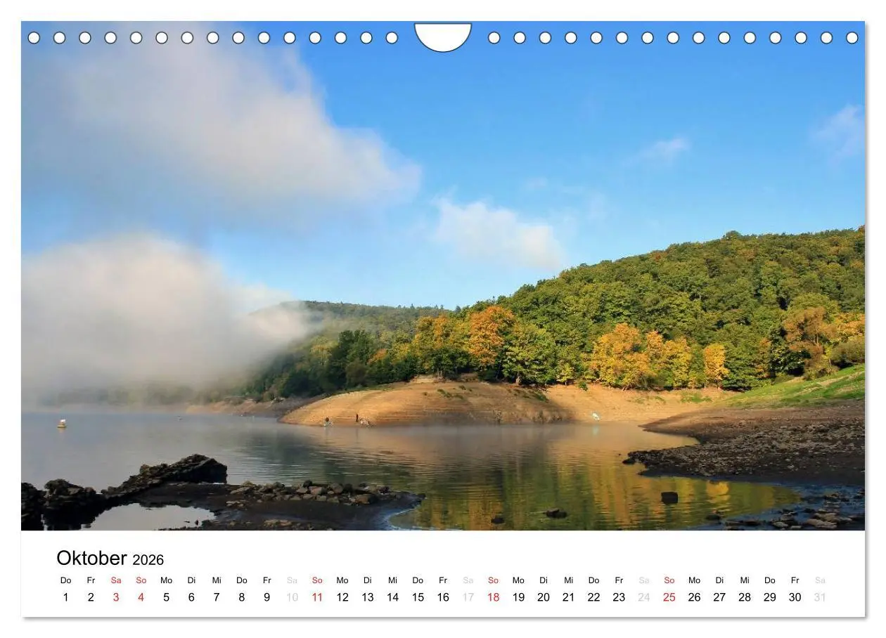 Bild: 9783516167580 | Mein Edersee 2026 (Wandkalender 2026 DIN A4 quer), CALVENDO...