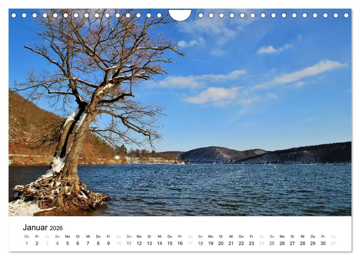 Bild: 9783516167580 | Mein Edersee 2026 (Wandkalender 2026 DIN A4 quer), CALVENDO...