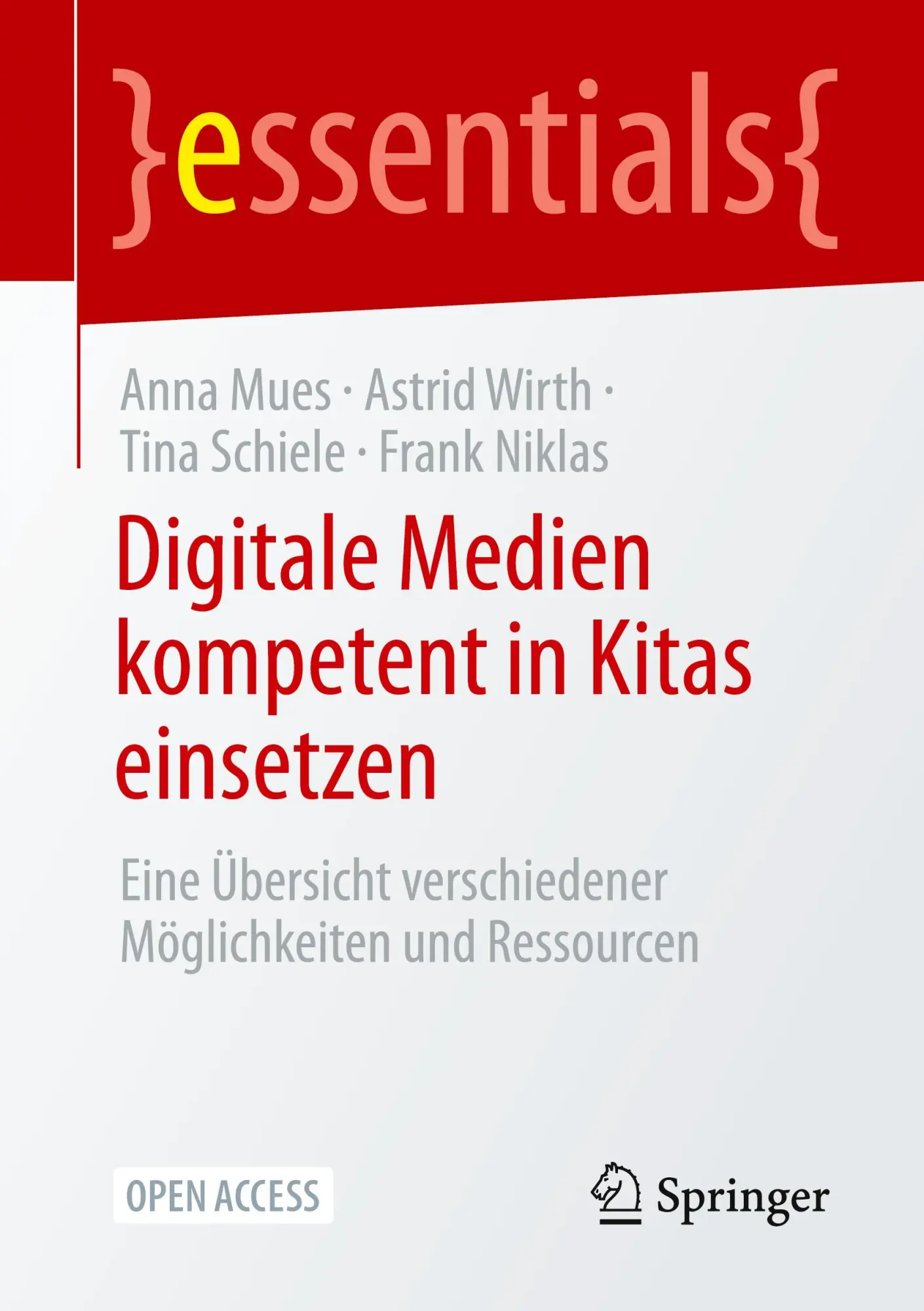 Cover: 9783662697580 | Digitale Medien kompetent in Kitas einsetzen | Anna Mues (u. a.) | xi