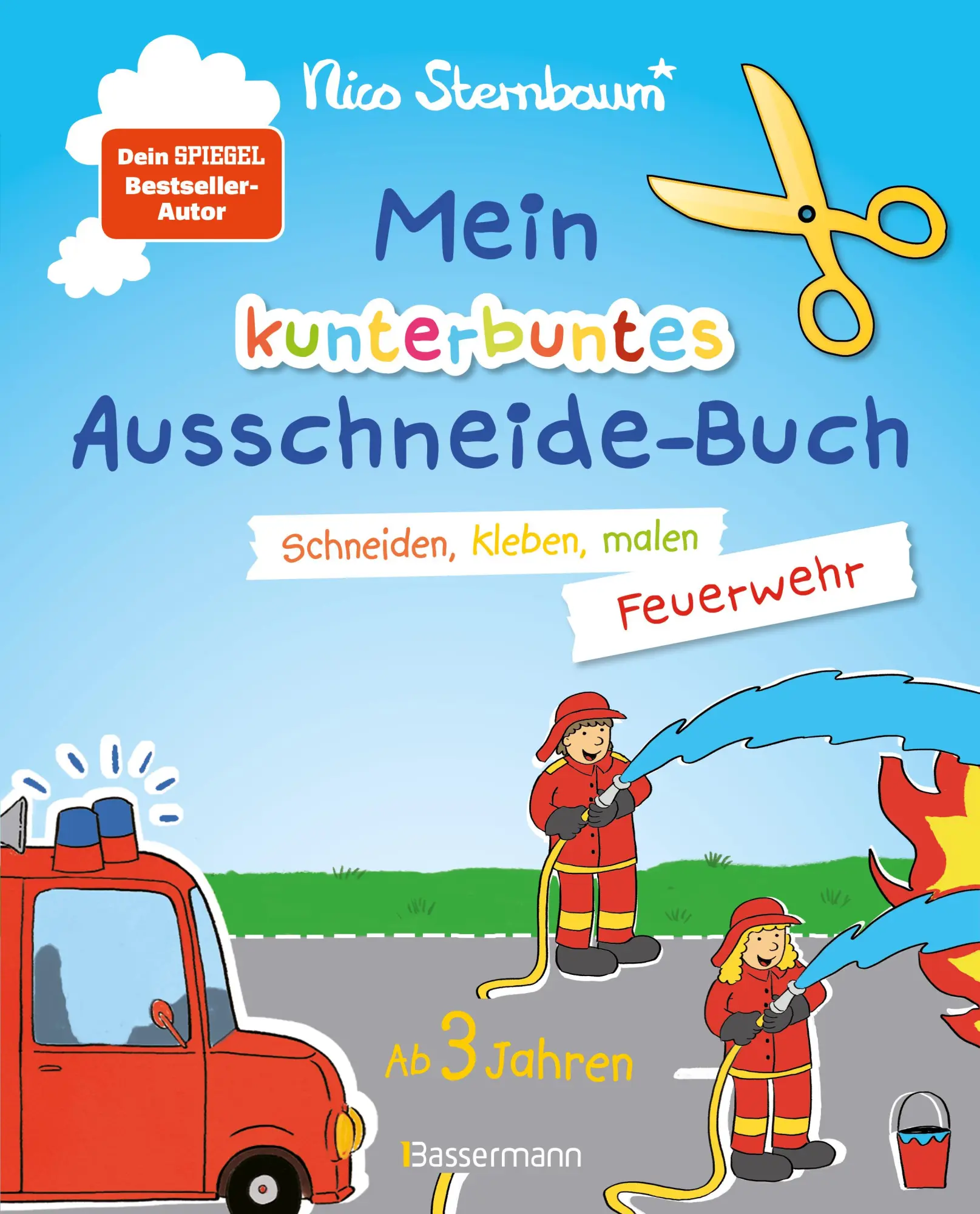 Cover: 9783809447580 | Mein kunterbuntes Ausschneidebuch - Feuerwehr. Schneiden, kleben,... Cover: 9783809447580 | Mein kunterbuntes Ausschneidebuch - Feuerwehr. Schneiden, kleben,...