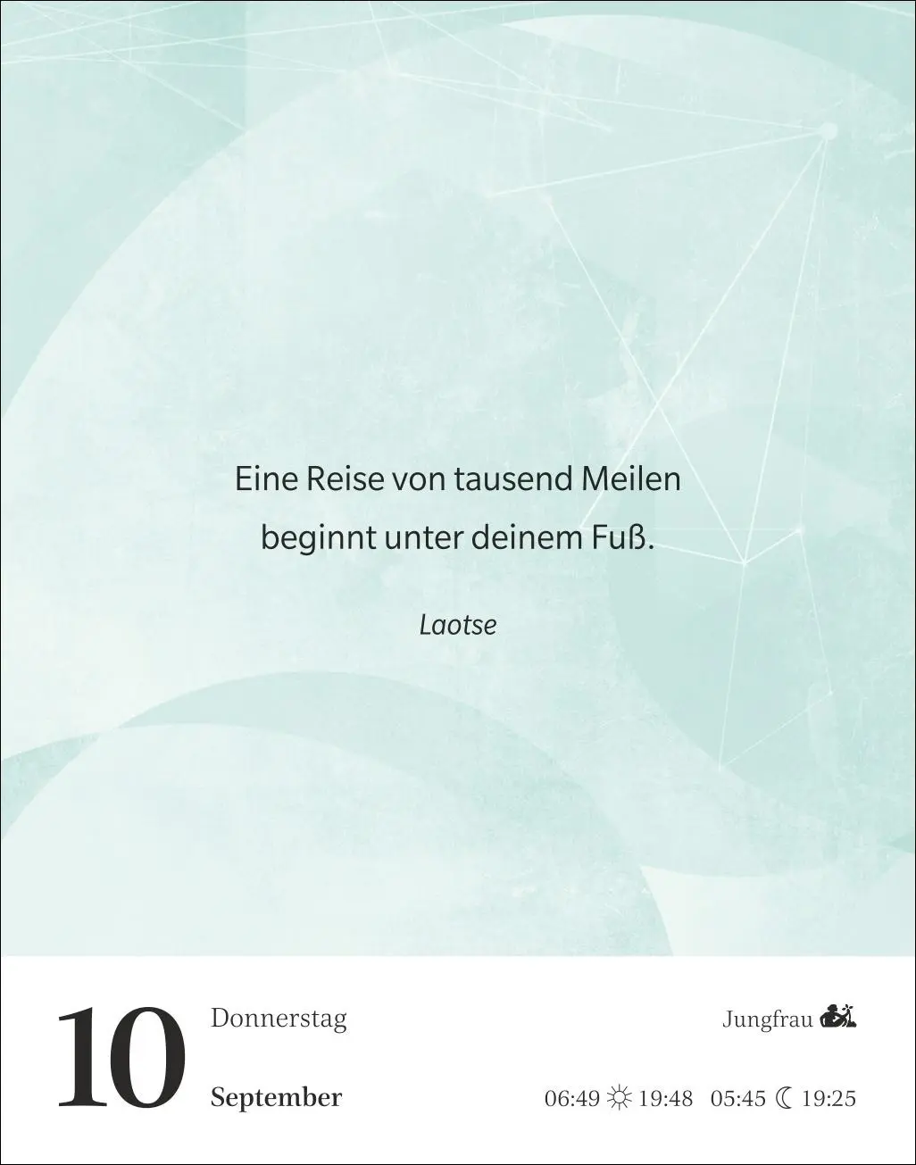 Bild: 9783840037580 | Gute Gedanken tanken Tagesabreißkalender 2026 - Denkanstöße für das...