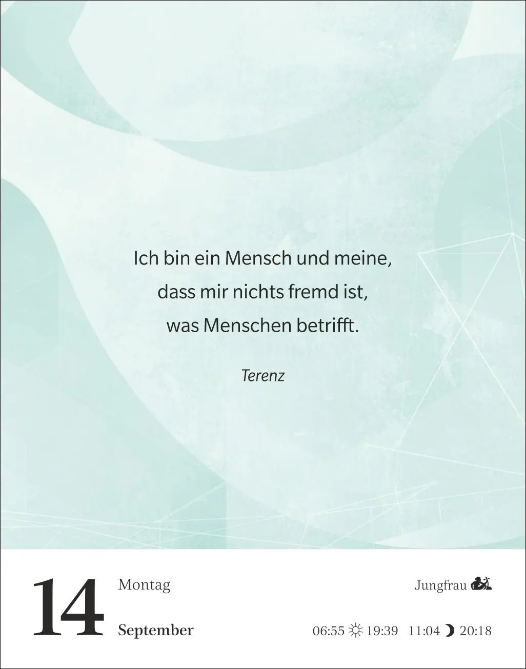 Bild: 9783840037580 | Gute Gedanken tanken Tagesabreißkalender 2026 - Denkanstöße für das...