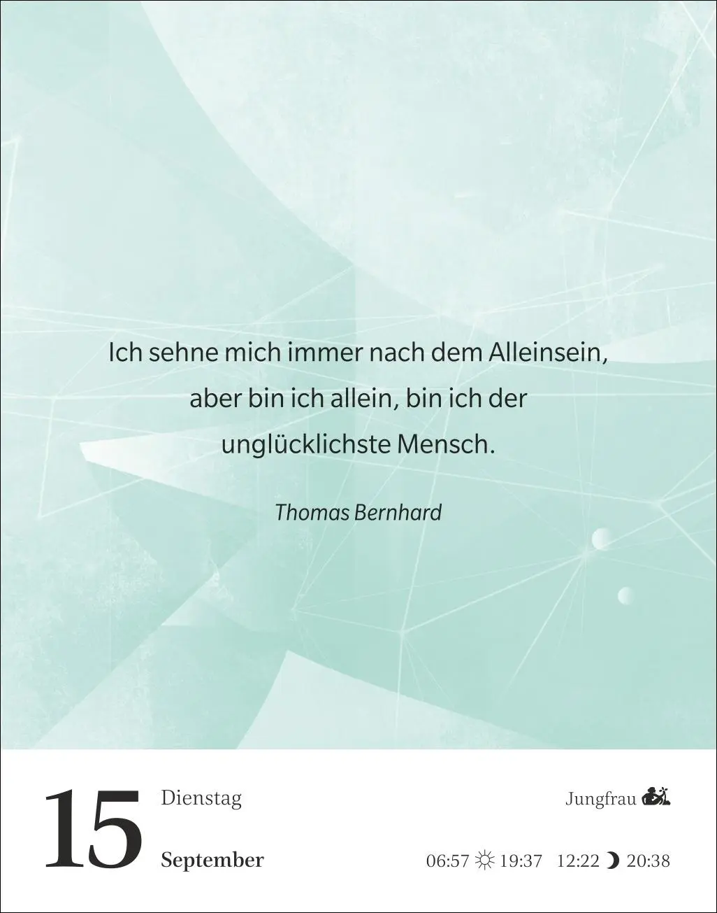 Bild: 9783840037580 | Gute Gedanken tanken Tagesabreißkalender 2026 - Denkanstöße für das...