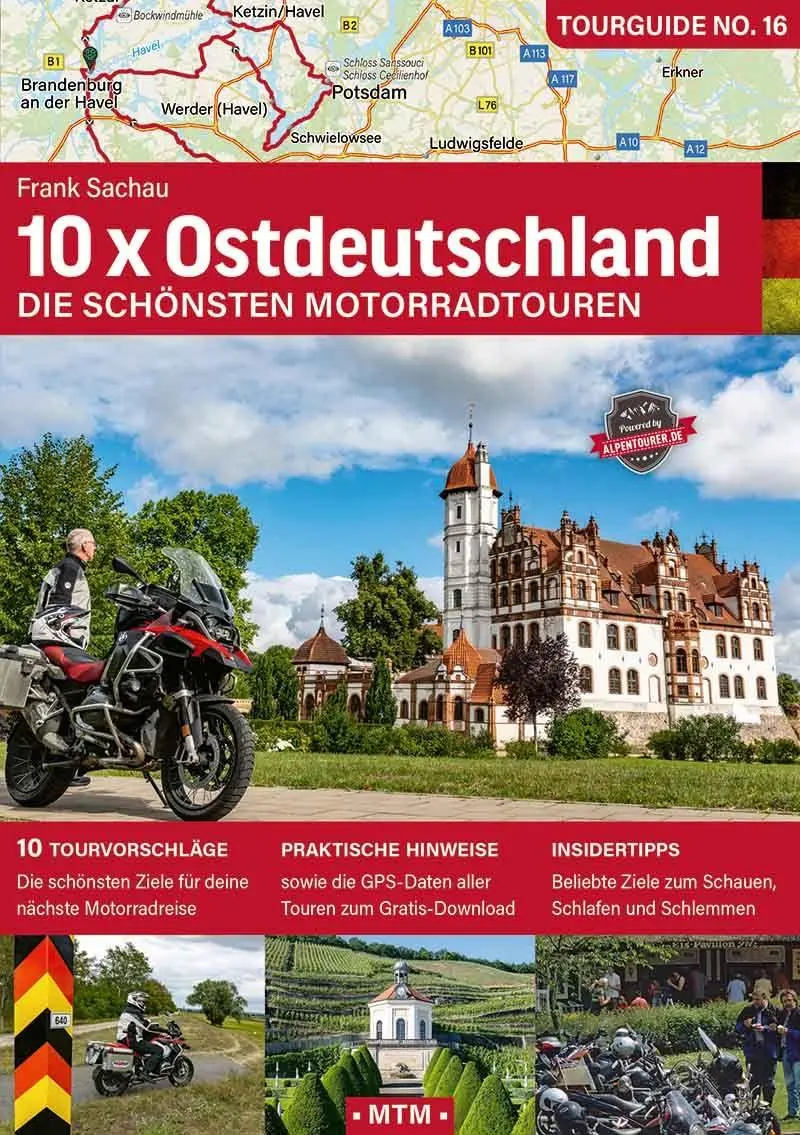 Cover: 9783939997580 | 10 x Ostdeutschland | Die schönsten Motorrad-Touren | Frank Sachau