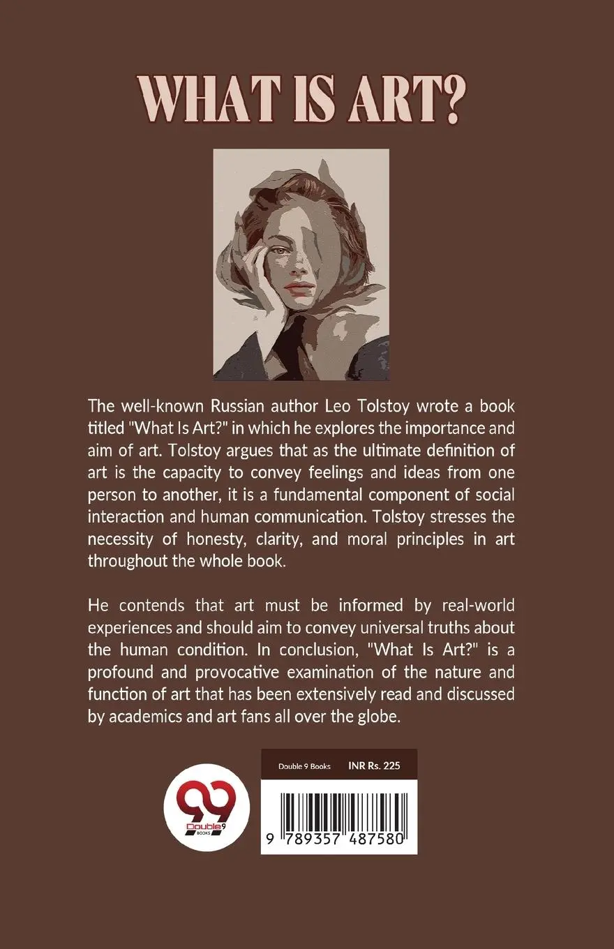 Rückseite: 9789357487580 | What Is Art? | Leo Tolstoy | Taschenbuch | Englisch | 2023