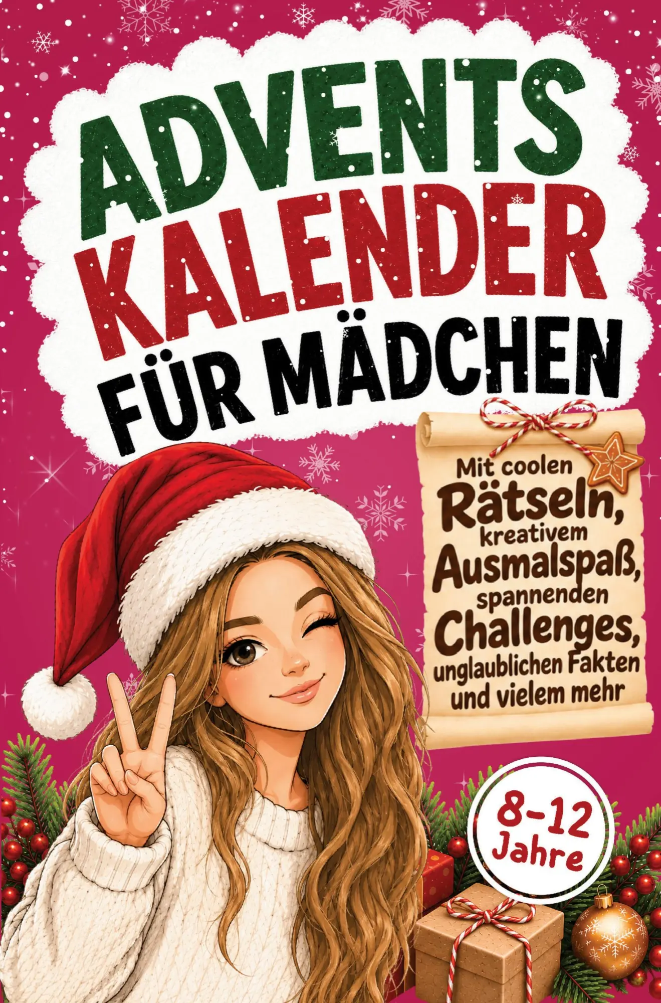 Cover: 9789403917580 | Adventskalender für Mädchen von 8-12 Jahren | Offlinezeit Verlag