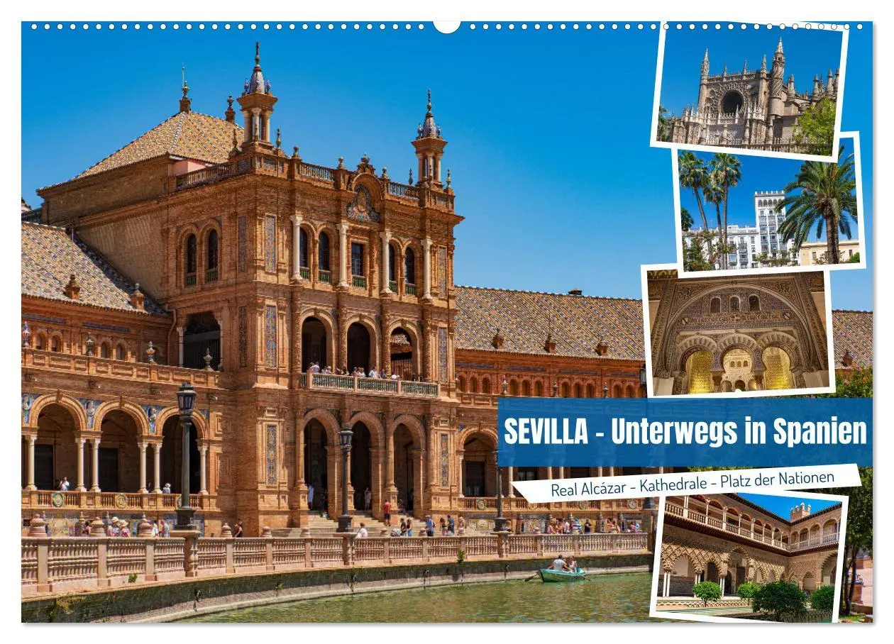 Cover: 9783457447680 | Sevilla - Unterwegs in Spanien (Wandkalender 2026 DIN A2 quer),...