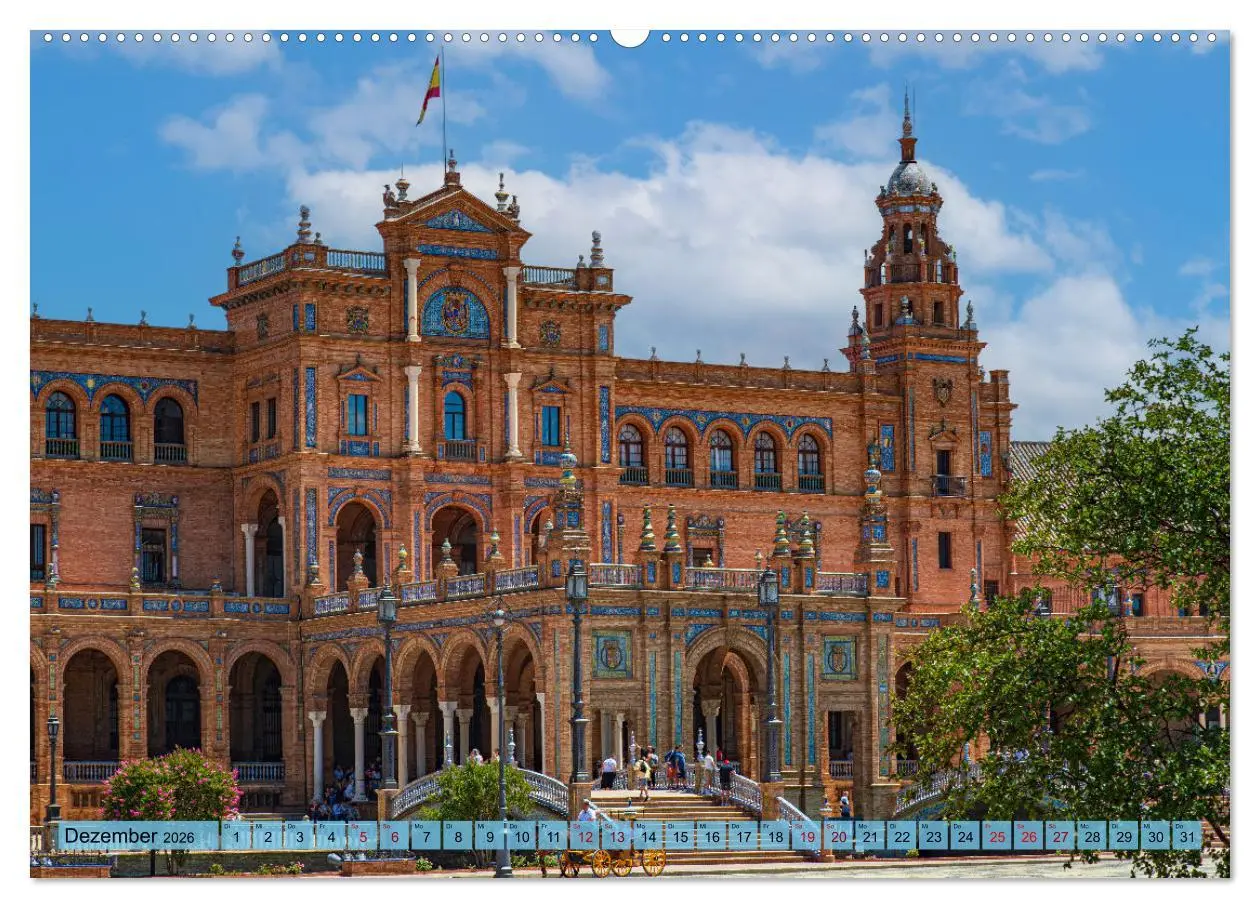 Bild: 9783457447680 | Sevilla - Unterwegs in Spanien (Wandkalender 2026 DIN A2 quer),...