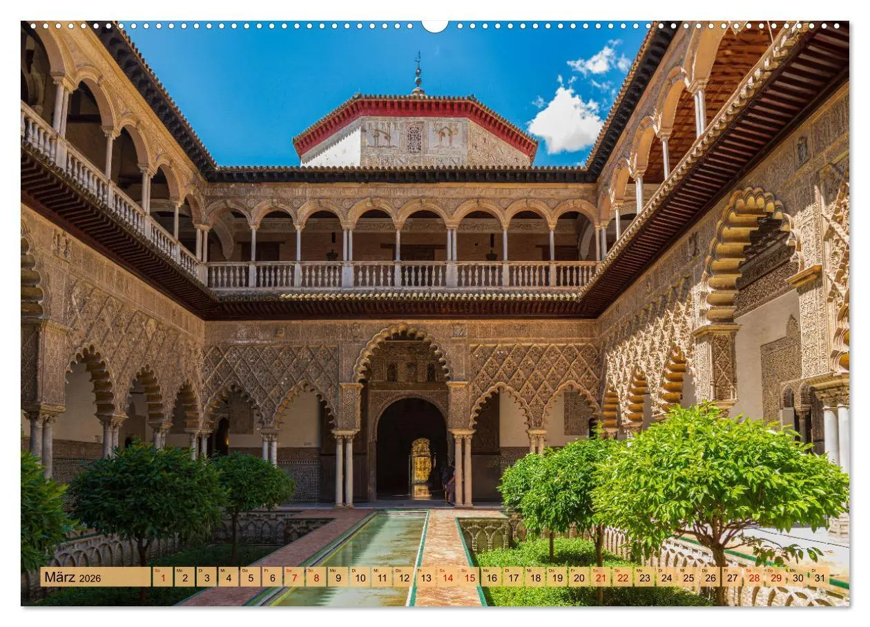 Bild: 9783457447680 | Sevilla - Unterwegs in Spanien (Wandkalender 2026 DIN A2 quer),...
