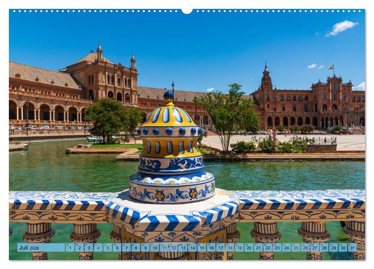 Bild: 9783457447680 | Sevilla - Unterwegs in Spanien (Wandkalender 2026 DIN A2 quer),...