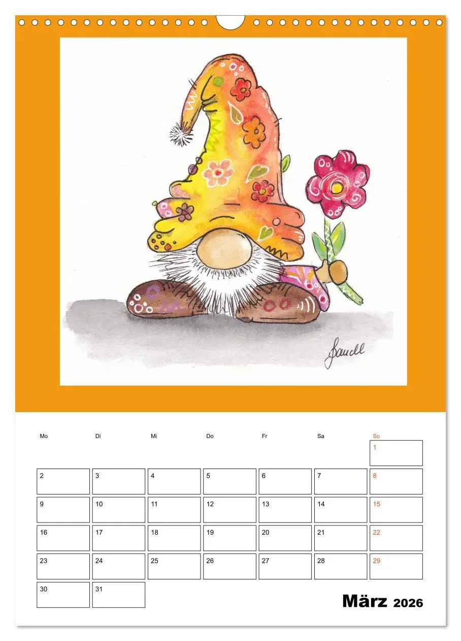Bild: 9783516397680 | WichtelParade (Wandkalender 2026 DIN A3 hoch), CALVENDO Monatskalender