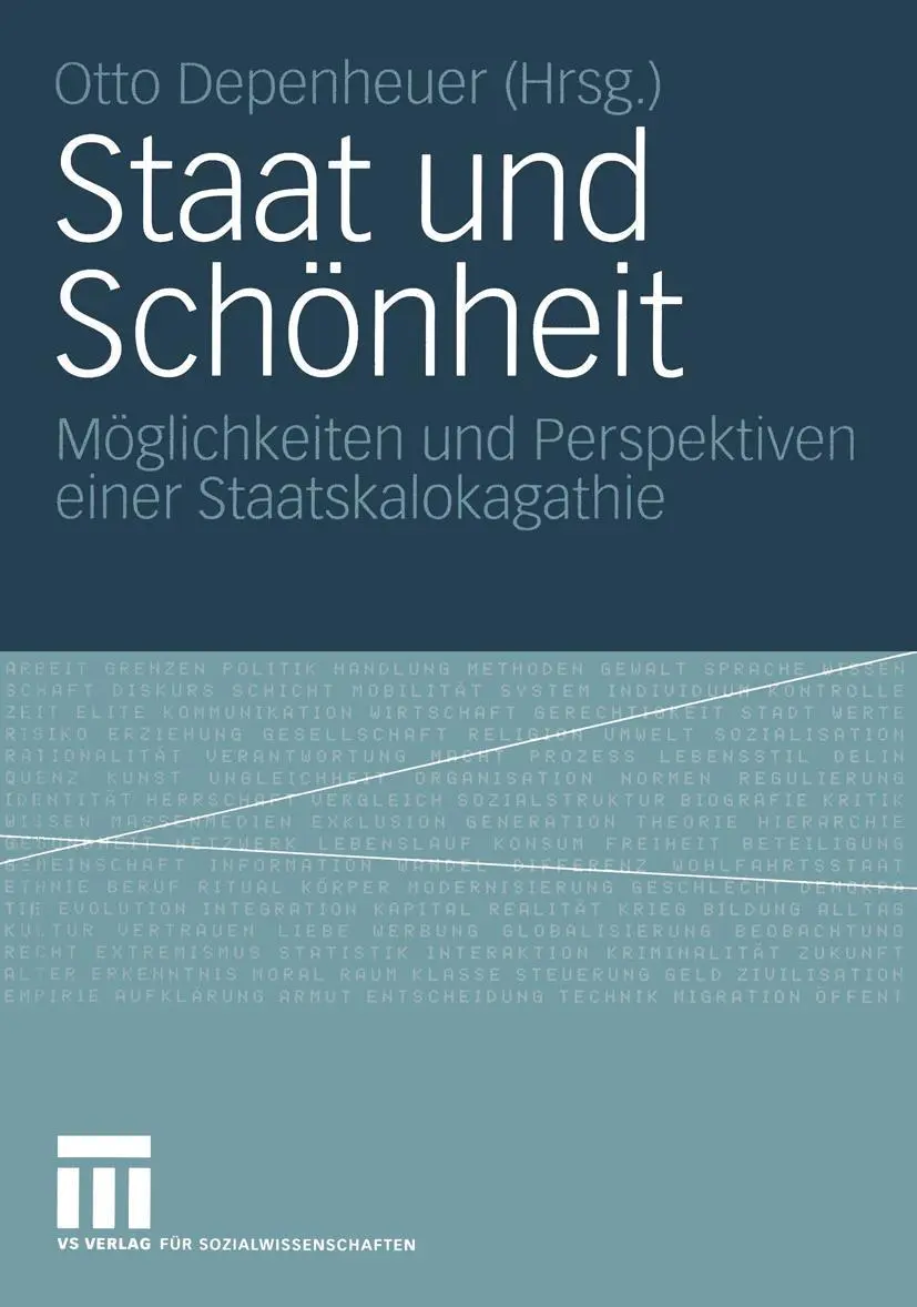 Cover: 9783531147680 | Staat und Schönheit | Otto Depenheuer | Taschenbuch | 180 S. | Deutsch