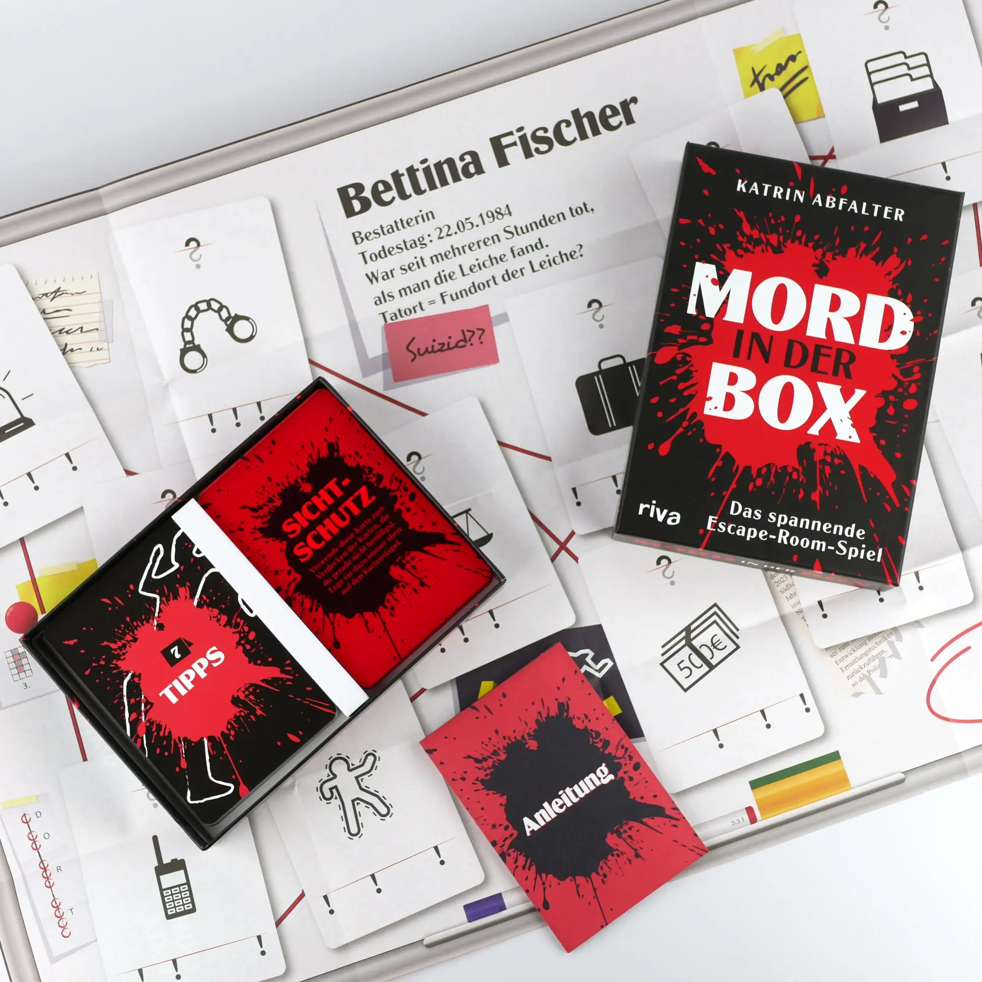 Bild: 9783742327680 | Mord in der Box | Katrin Abfalter | Spiel | 4-farbig | 60 S. | Deutsch