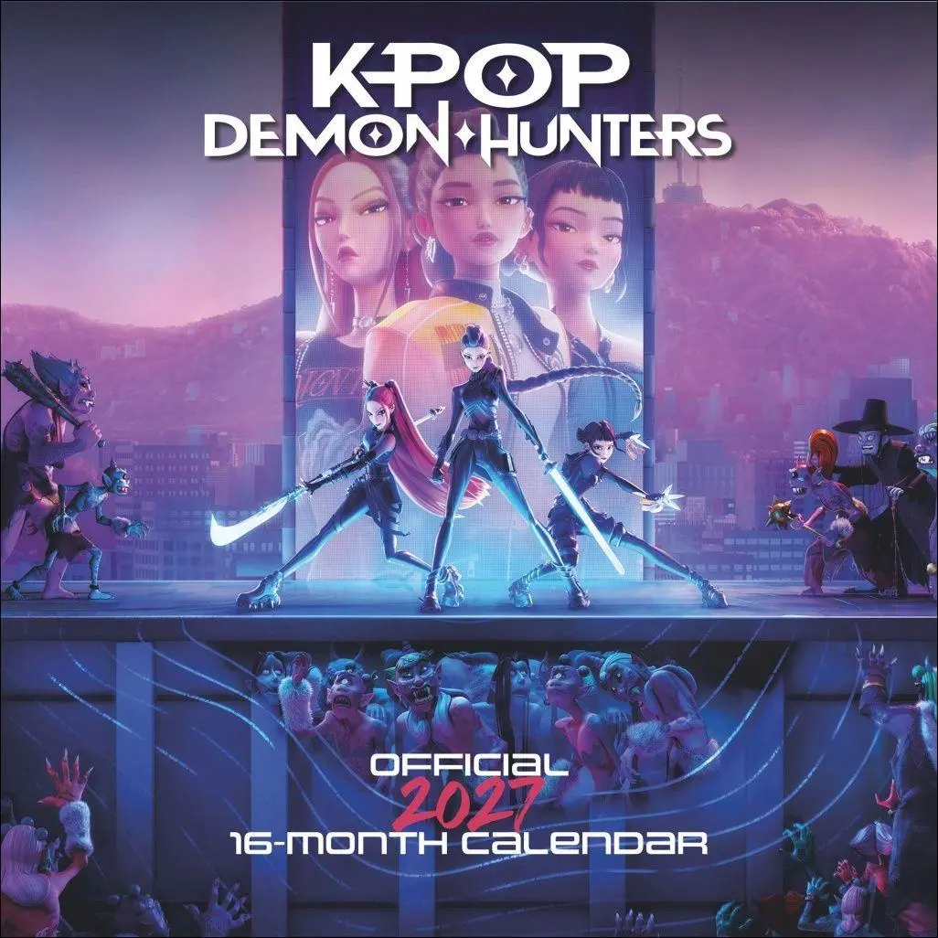 Cover: 9783840197680 | KPop Demon Hunters Broschurkalender 2027 | Kalender | 28 S. | Englisch
