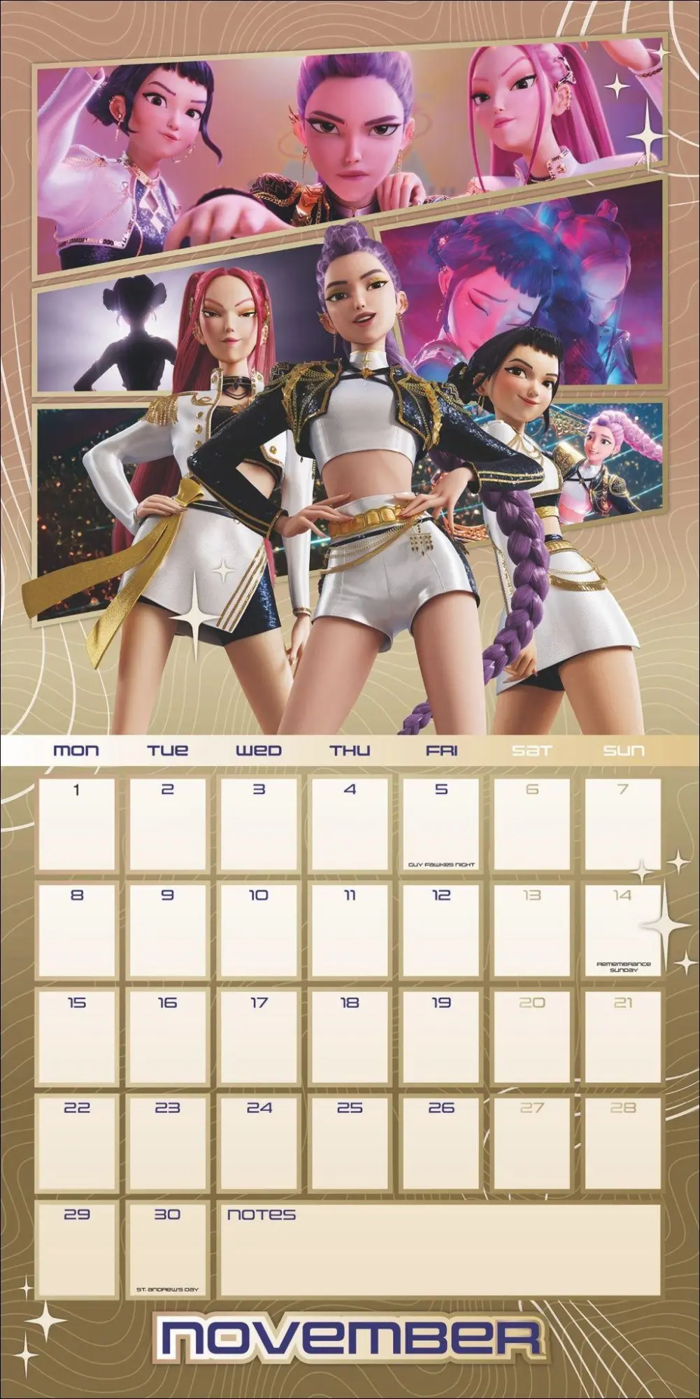 Bild: 9783840197680 | KPop Demon Hunters Broschurkalender 2027 | Kalender | 28 S. | Englisch