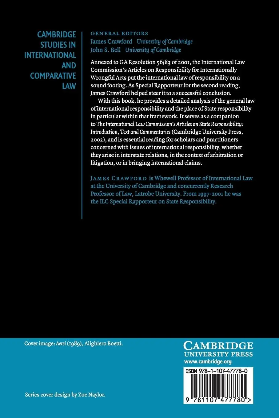 Rückseite: 9781107477780 | State Responsibility | James Crawford | Taschenbuch | Englisch | 2016
