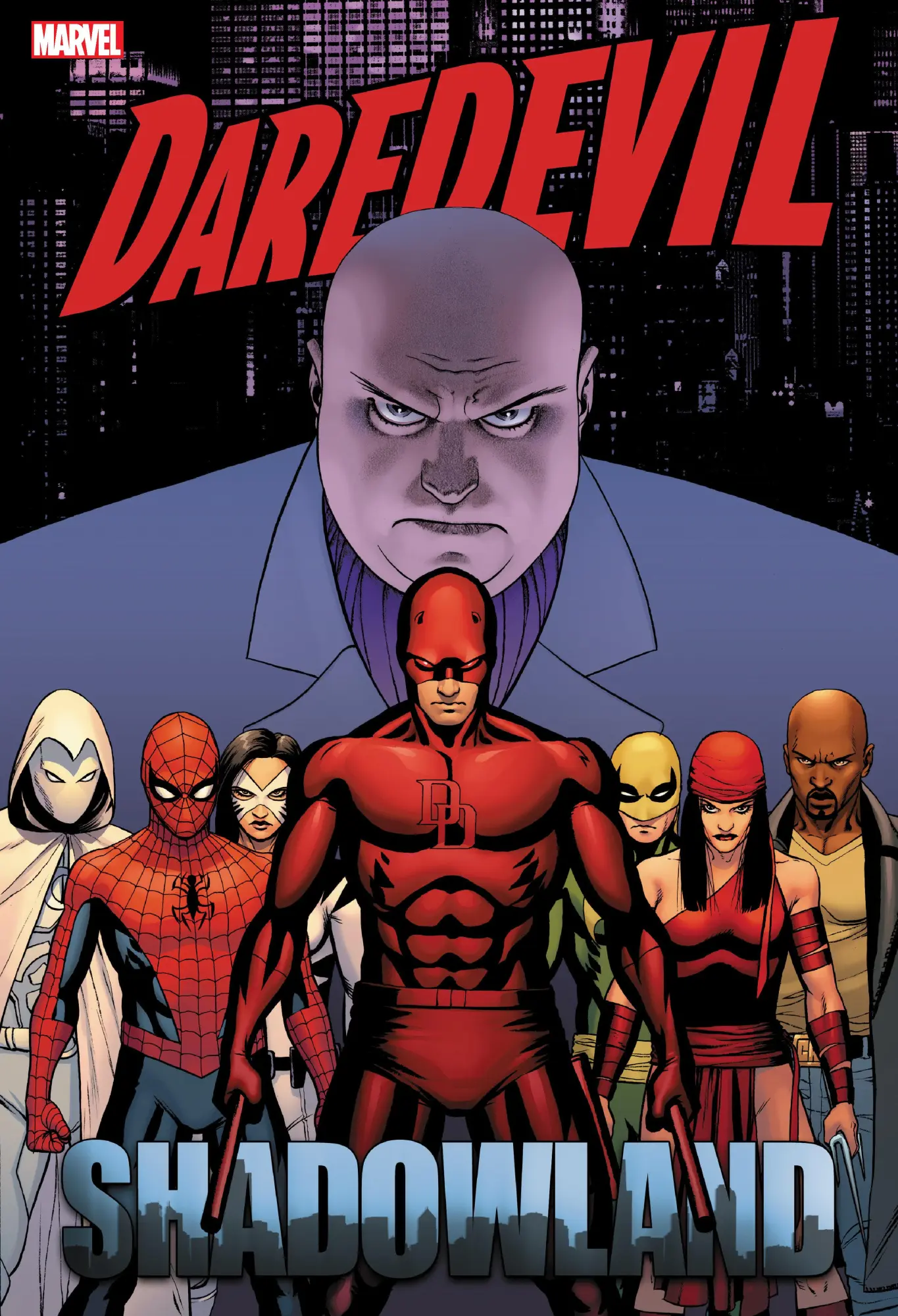 Cover: 9781302957780 | Daredevil: Shadowland Omnibus Cassaday Cover [New Printing] | Diggle