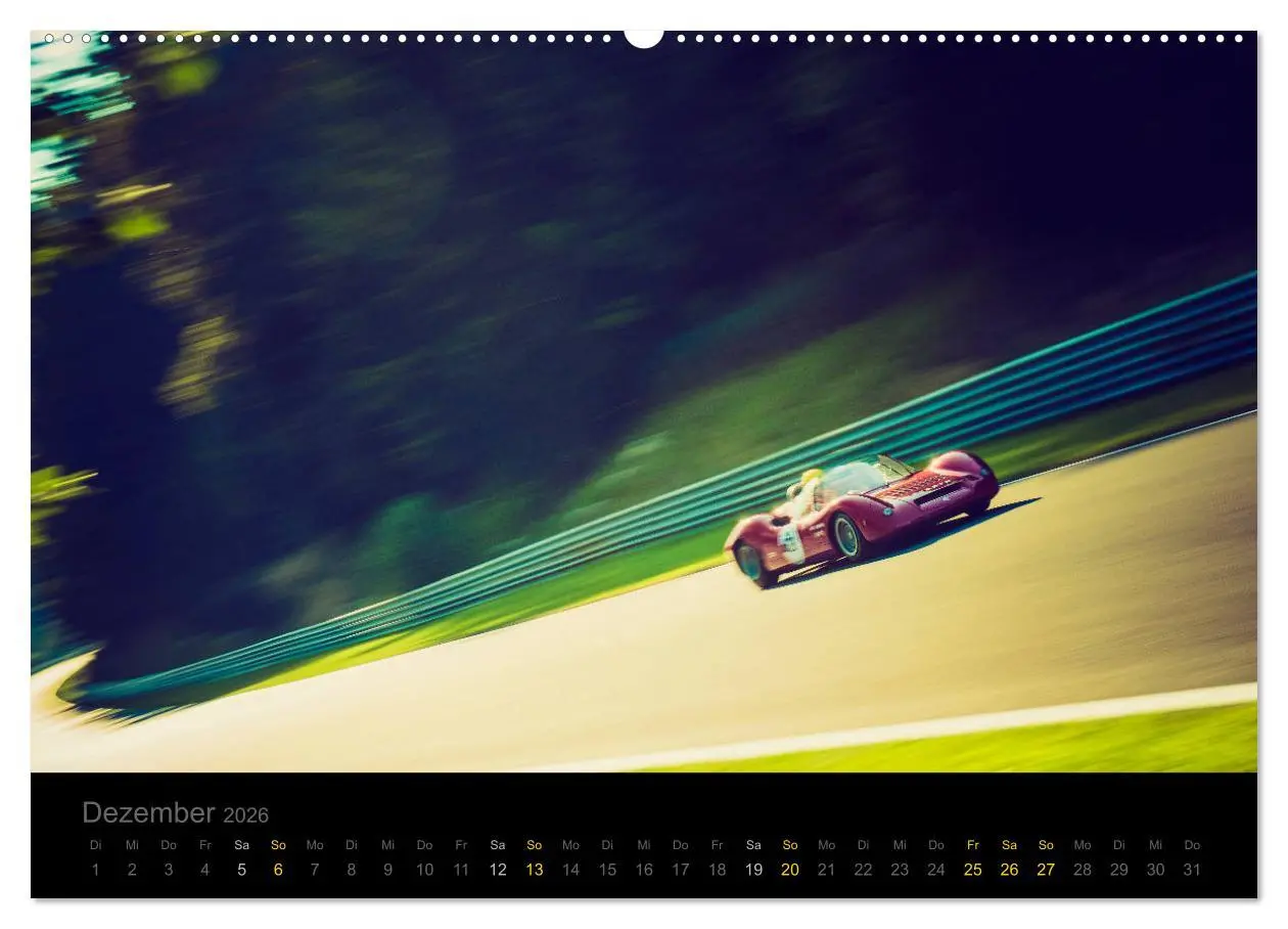 Bild: 9783457747780 | Abarth Racing (Wandkalender 2026 DIN A2 quer), CALVENDO Monatskalender